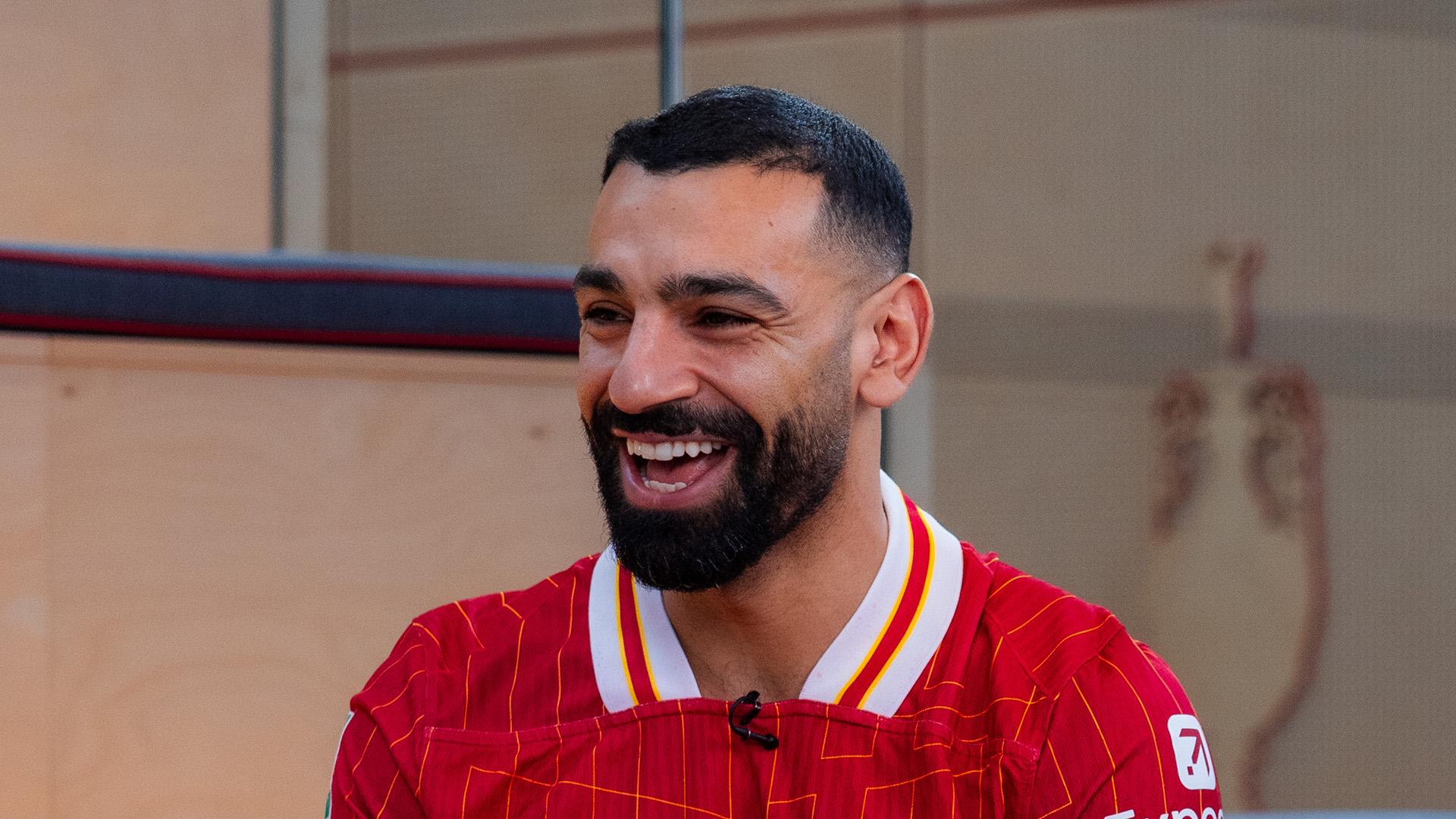 Mo Salah: I'd love to be taking a post-match selfie with Virgil!