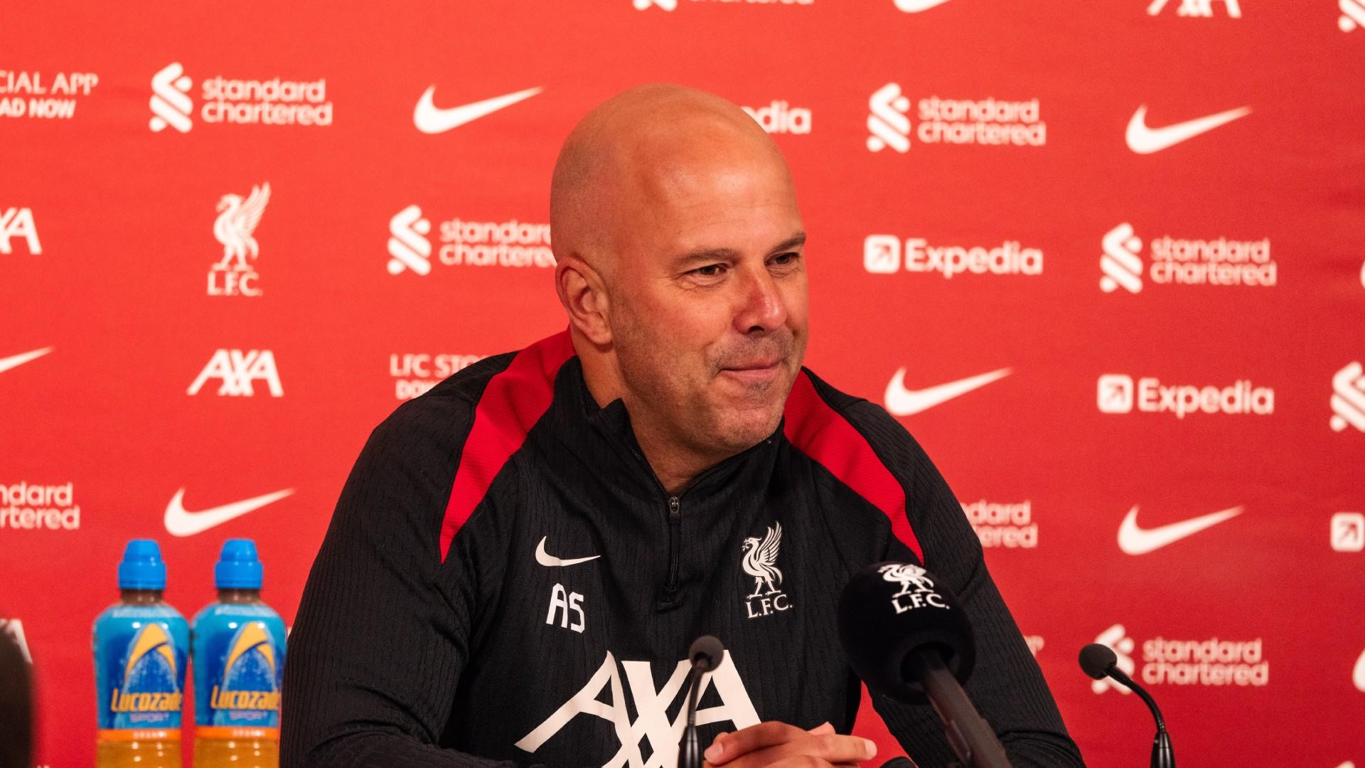 In full: Watch Arne Slot's pre-Nottingham Forest press conference