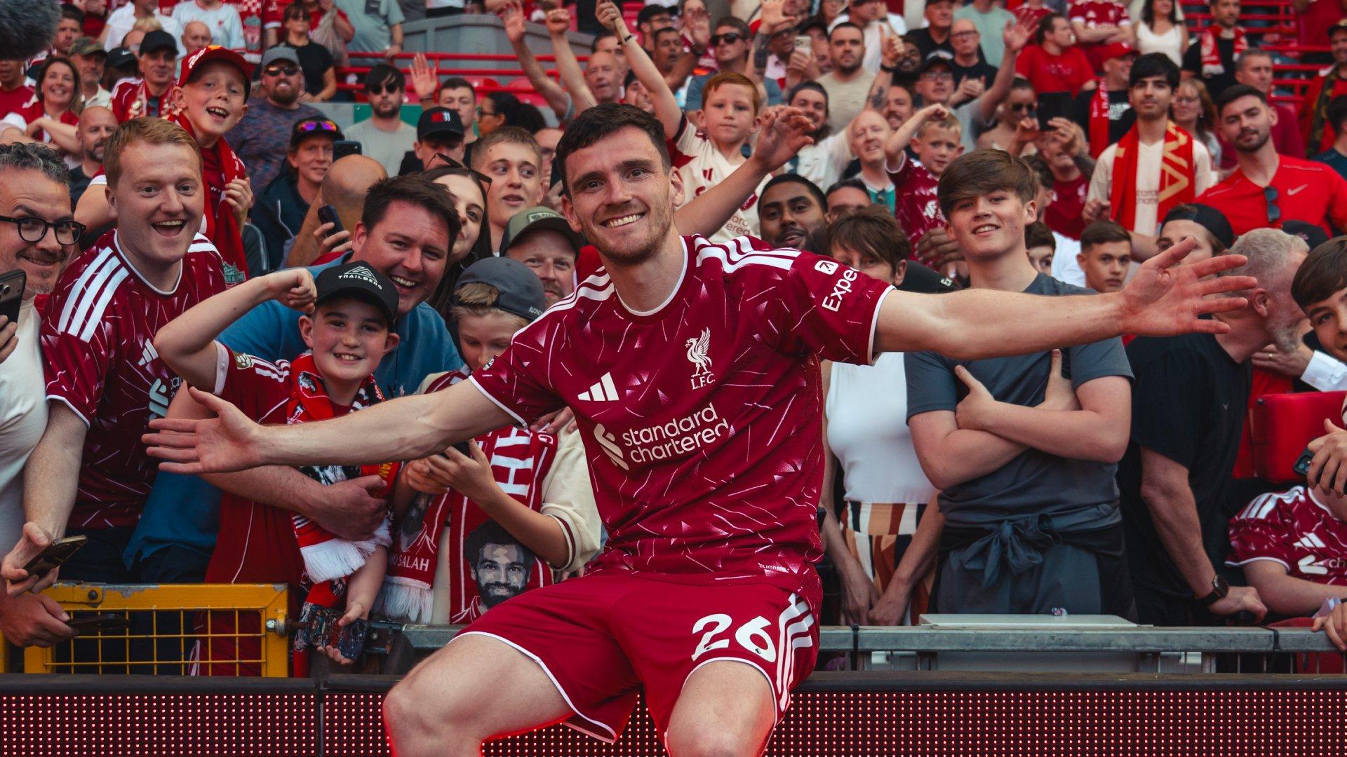 One of us: How Andy Robertson forged an eternal bond with Liverpool supporters