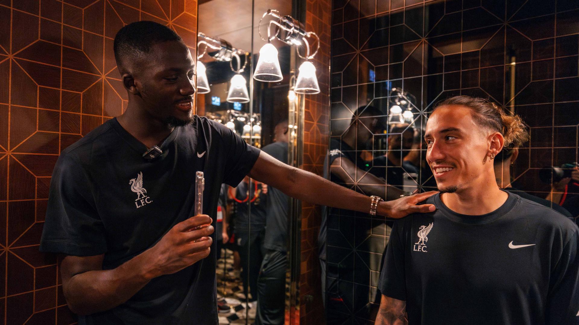 Photos: Behind the scenes with Ibrahima Konate's 'one question'
