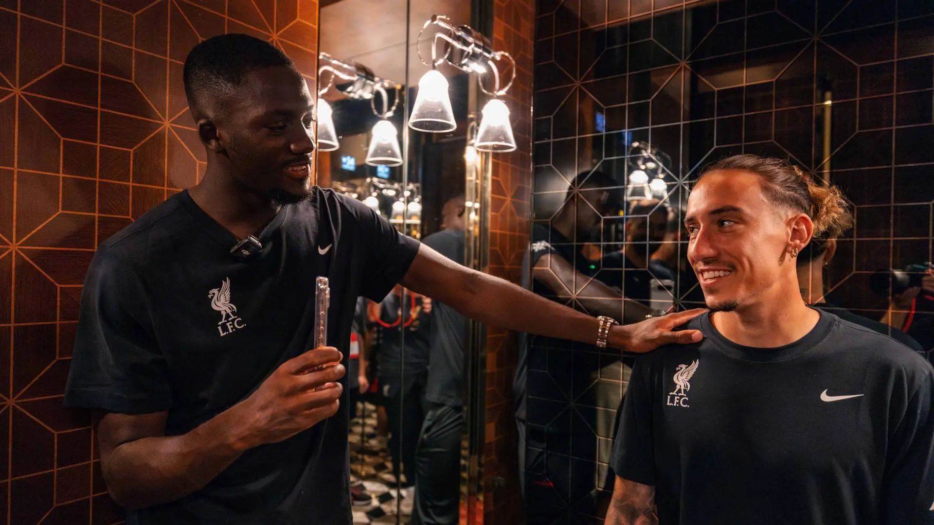 Photos: Behind the scenes with Ibrahima Konate's 'one question'