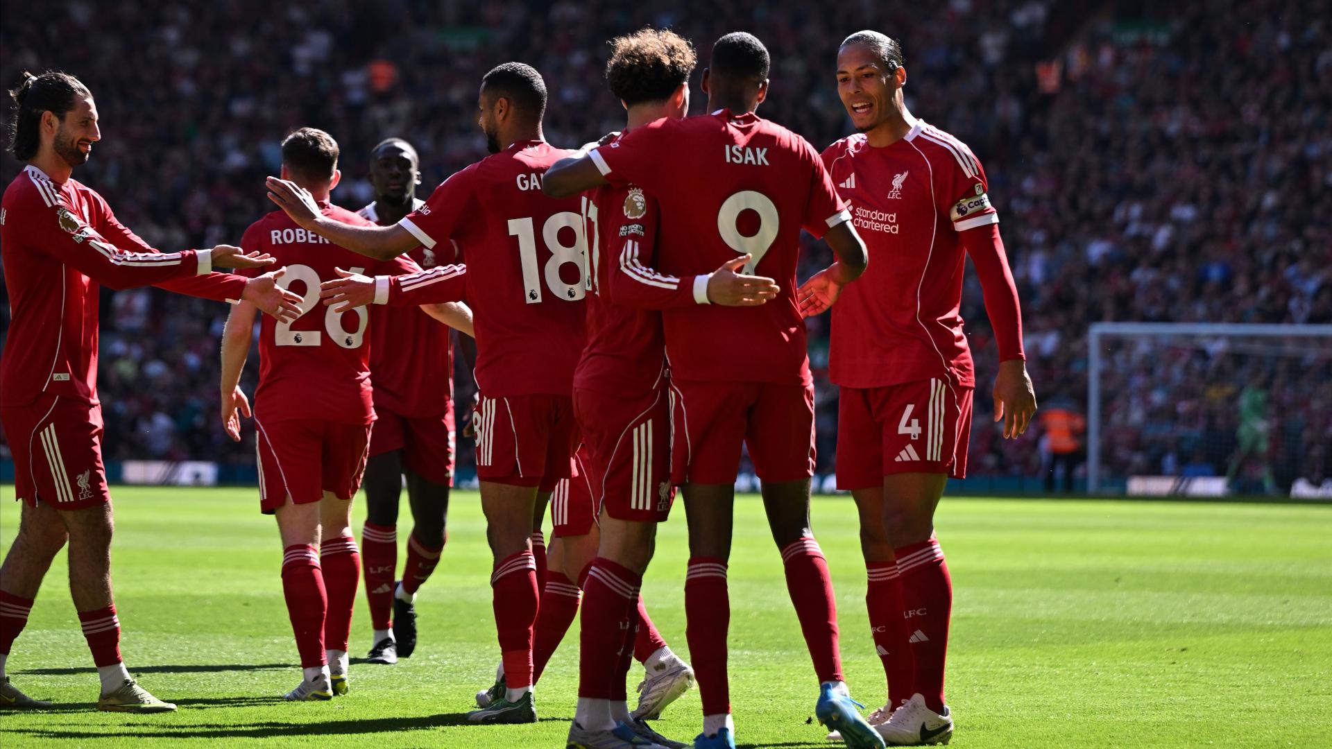Who was Liverpool's Carlsberg Player of the Match v Crystal Palace?