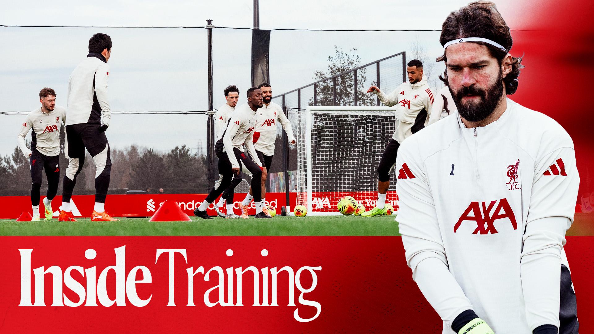 Inside Training: Embedded alongside Liverpool ahead of Leeds clash