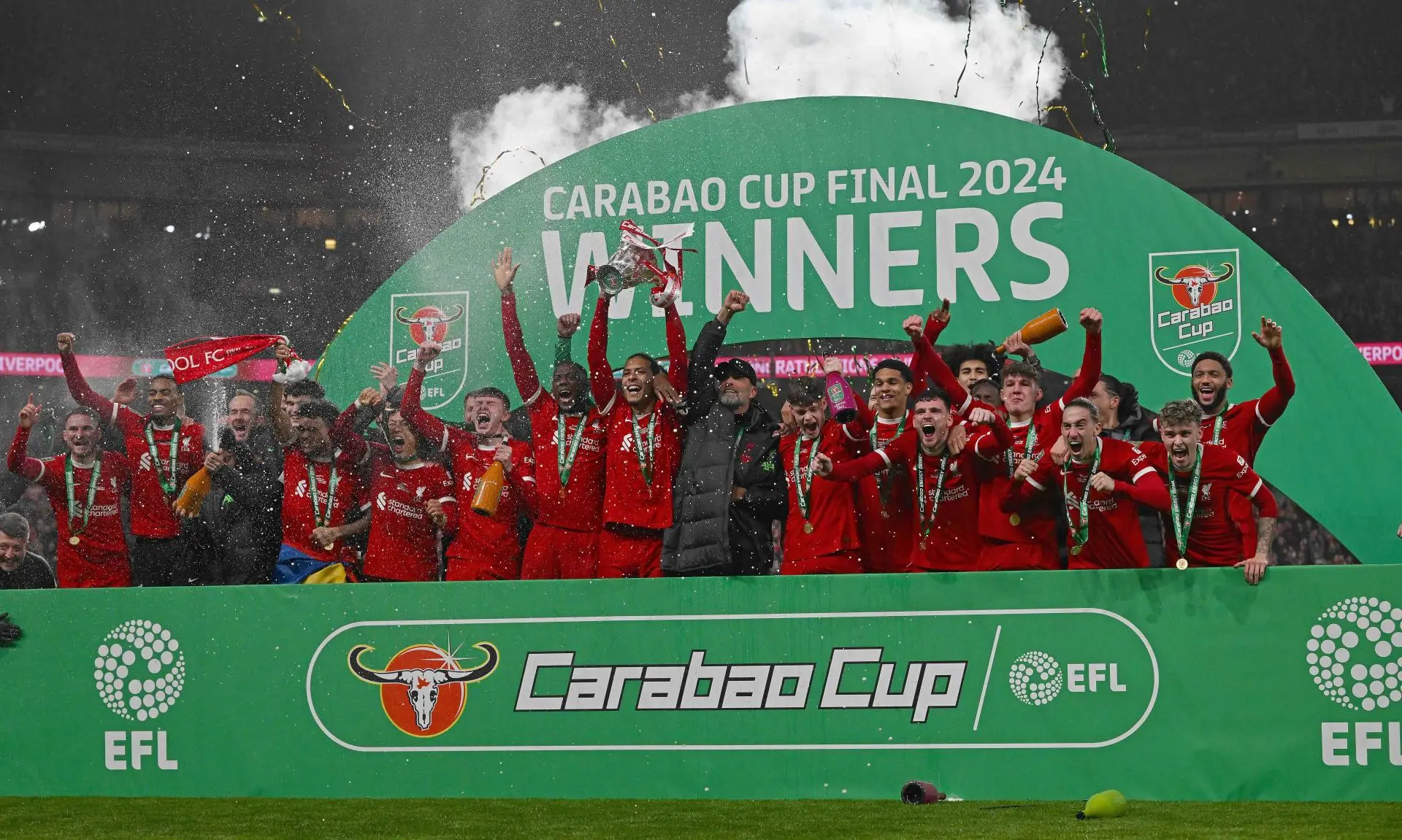 In photos: Liverpool's record 10 League Cup triumphs
