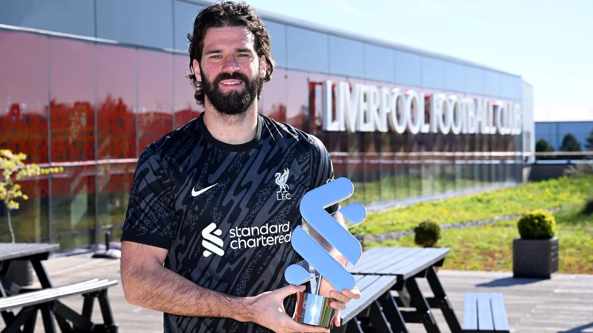 Alisson Becker voted Liverpool's Men's Player of the Month for March