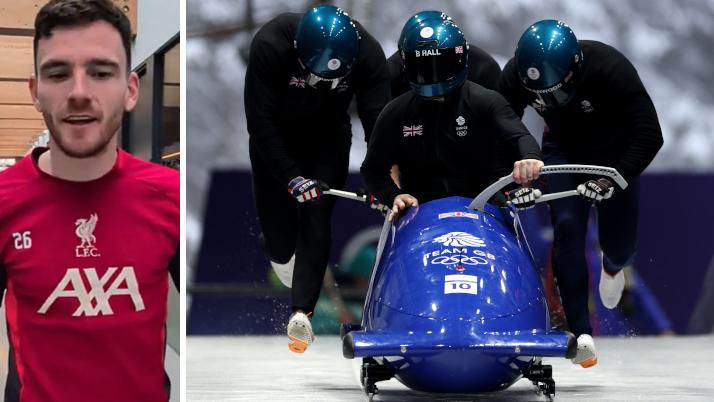 Watch: If the Liverpool squad were at the Winter Olympics...