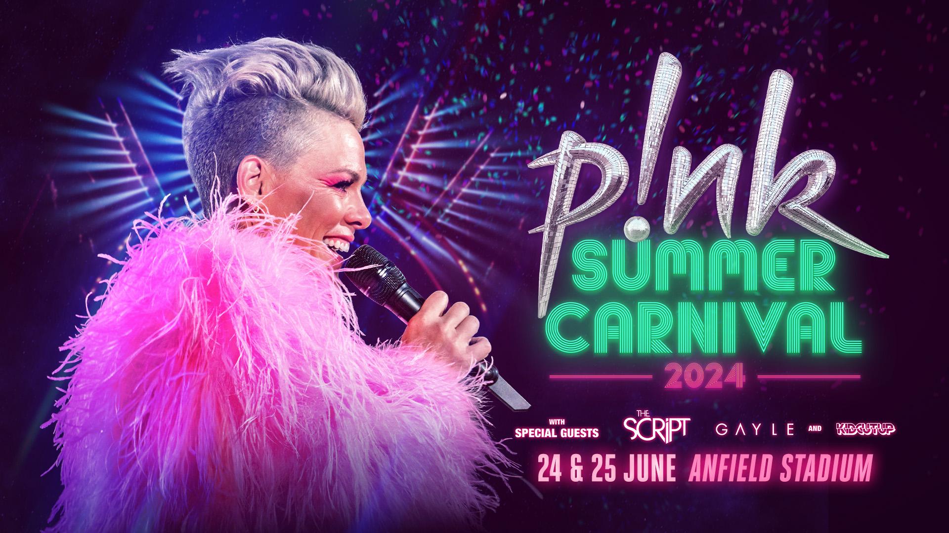 Liverpool FC ready to welcome P!NK back to Anfield