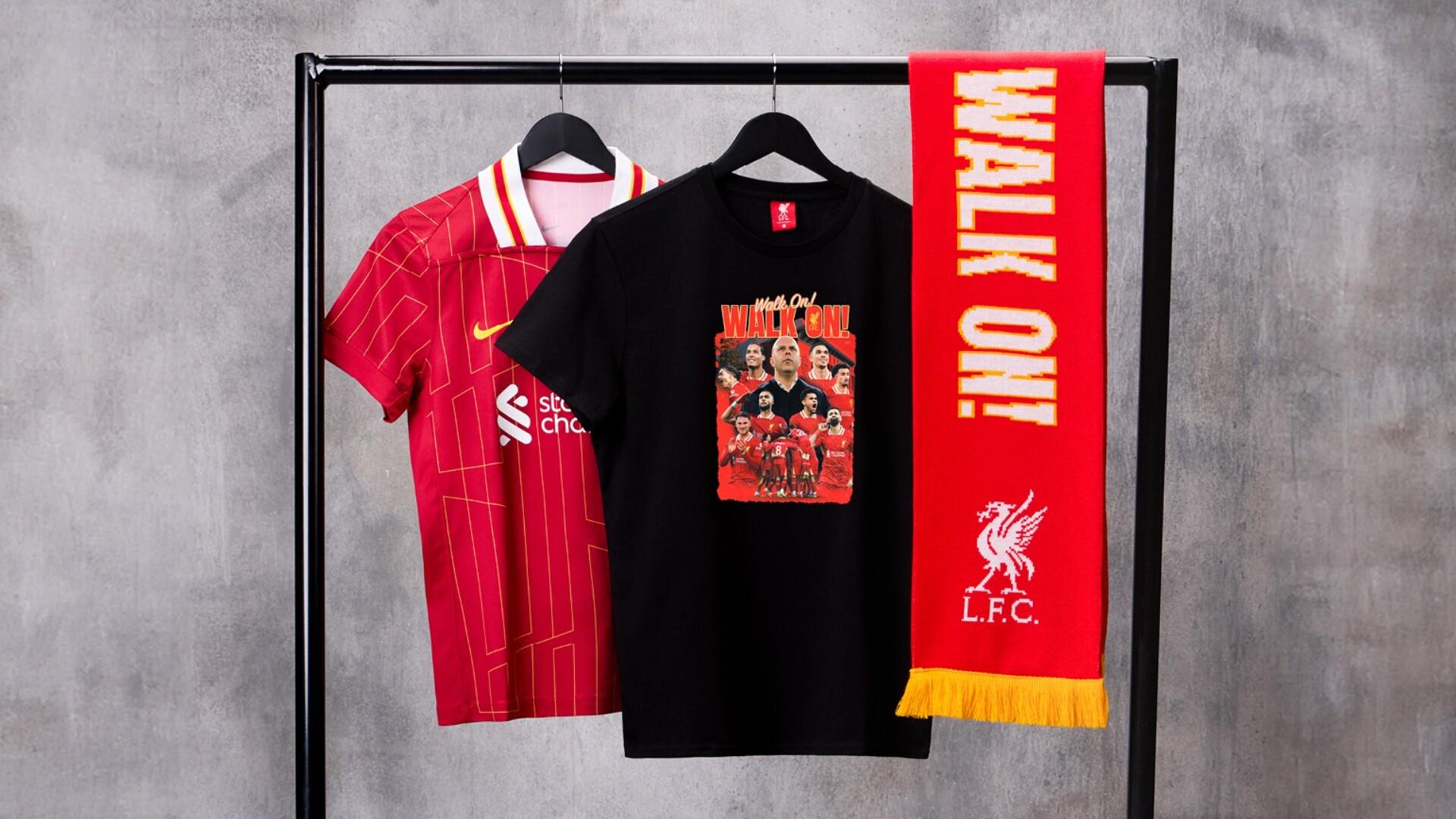 'Walk On' to Wembley: Shop LFC Retail's Carabao Cup final range