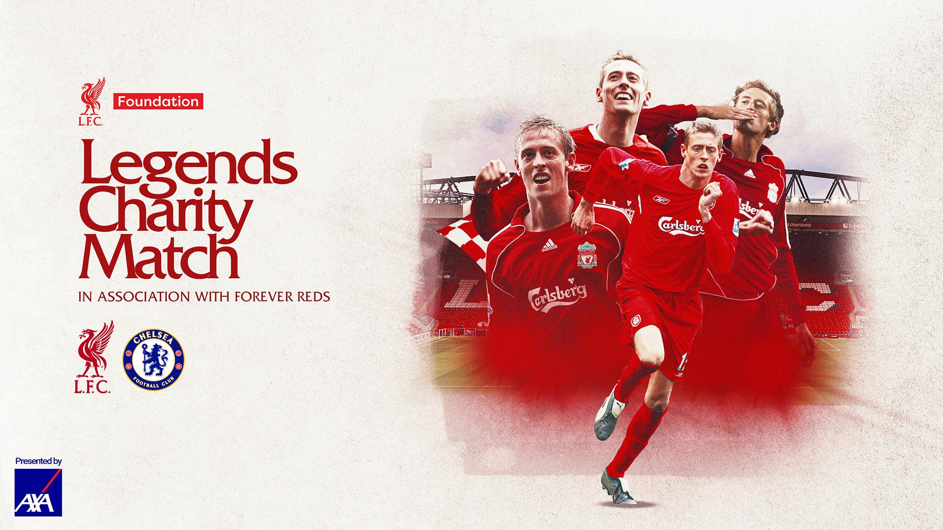 Peter Crouch set for Liverpool return in March's legends match