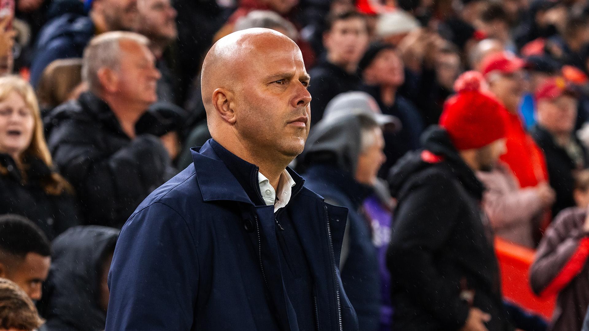 'I'm definitely looking forward to it' - Arne Slot on first Anfield European night