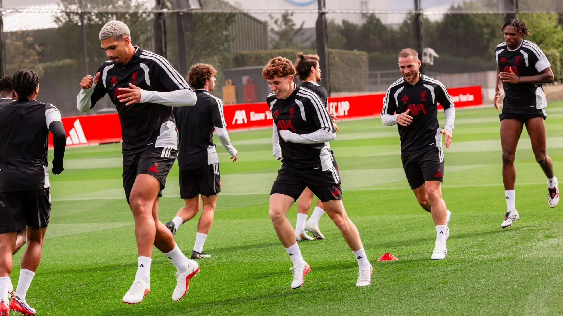 Live gallery: Liverpool in training ahead of Premier League opener at Newcastle