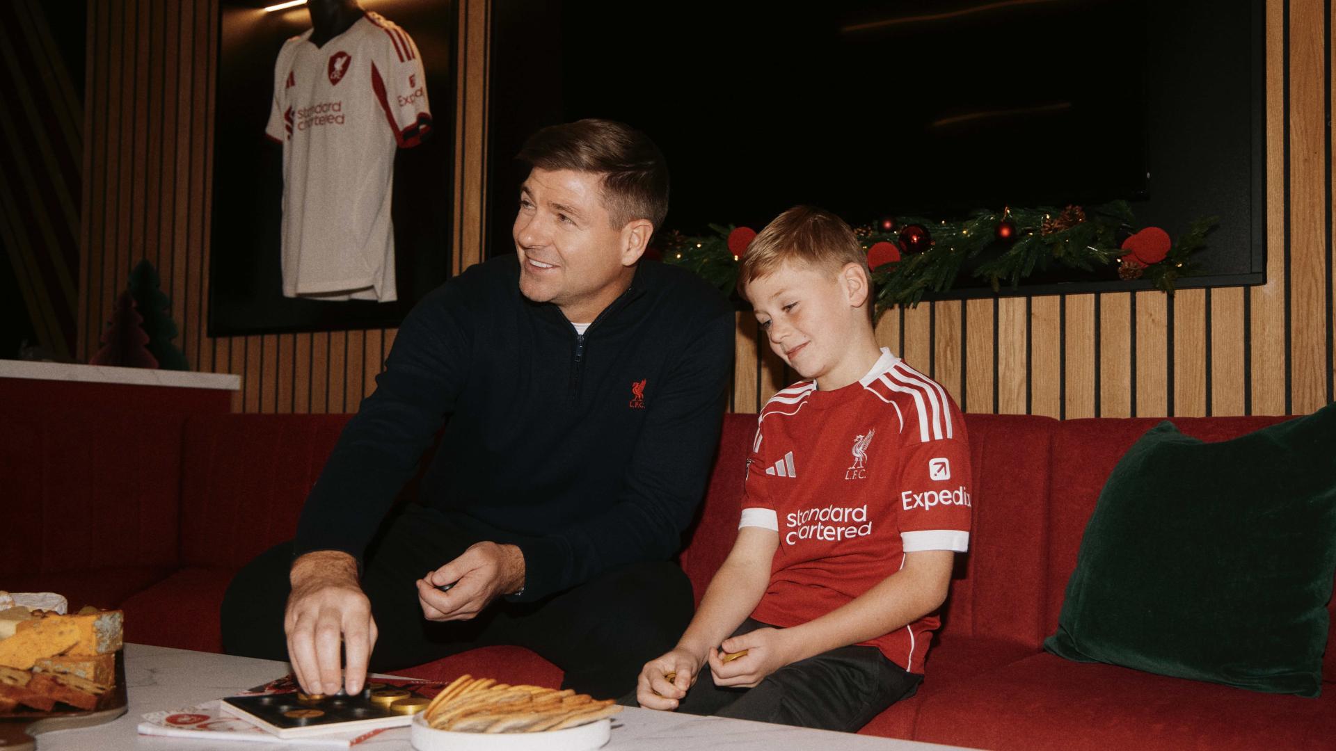 Steven Gerrard joins Liverpool FC stars and famous fans in new Christmas advert