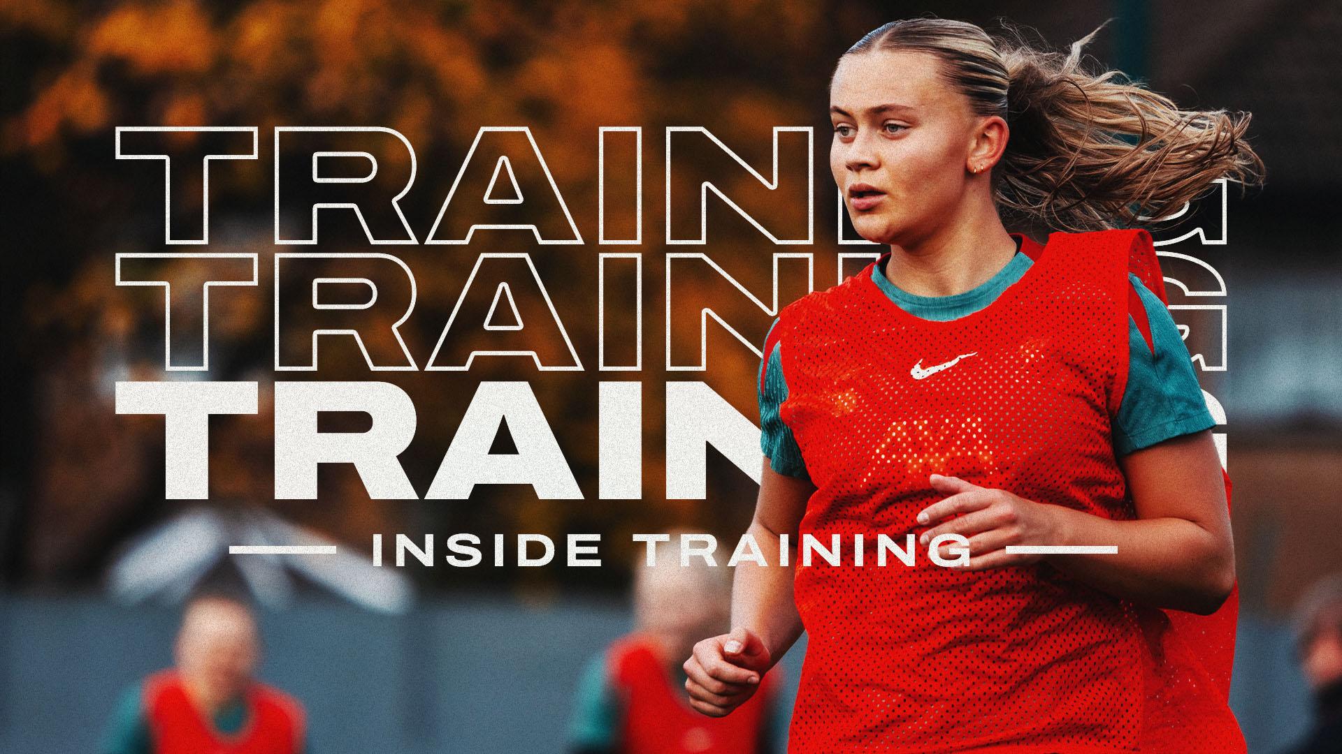 Inside Training: Liverpool's preparations for Sunday's WSL derby