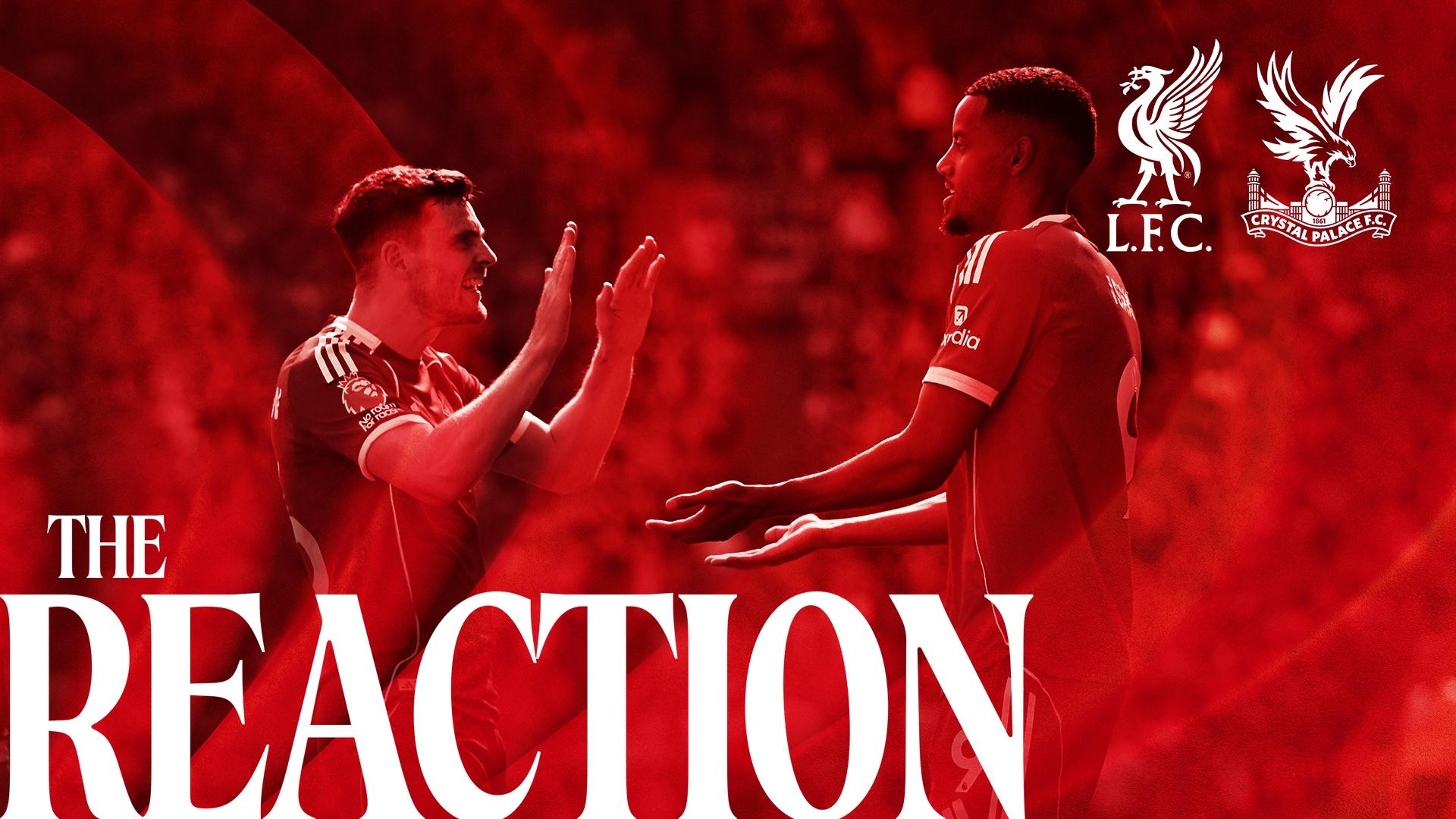 Podcast: Hear from Slot, Isak and Wirtz after Reds' win over Crystal Palace
