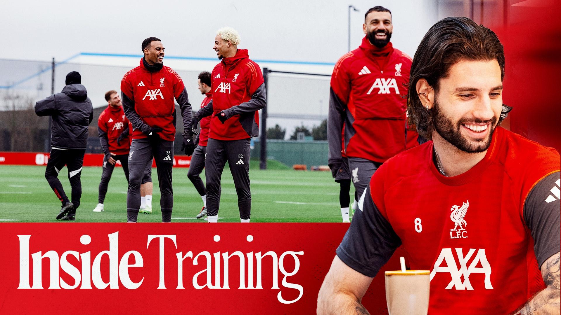 Free video: Inside Training - behind-the-scenes footage of Reds' Newcastle prep