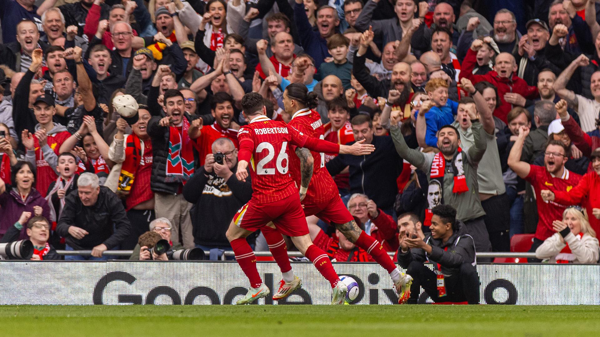 Liverpool match 90-year-old scoring record in English football
