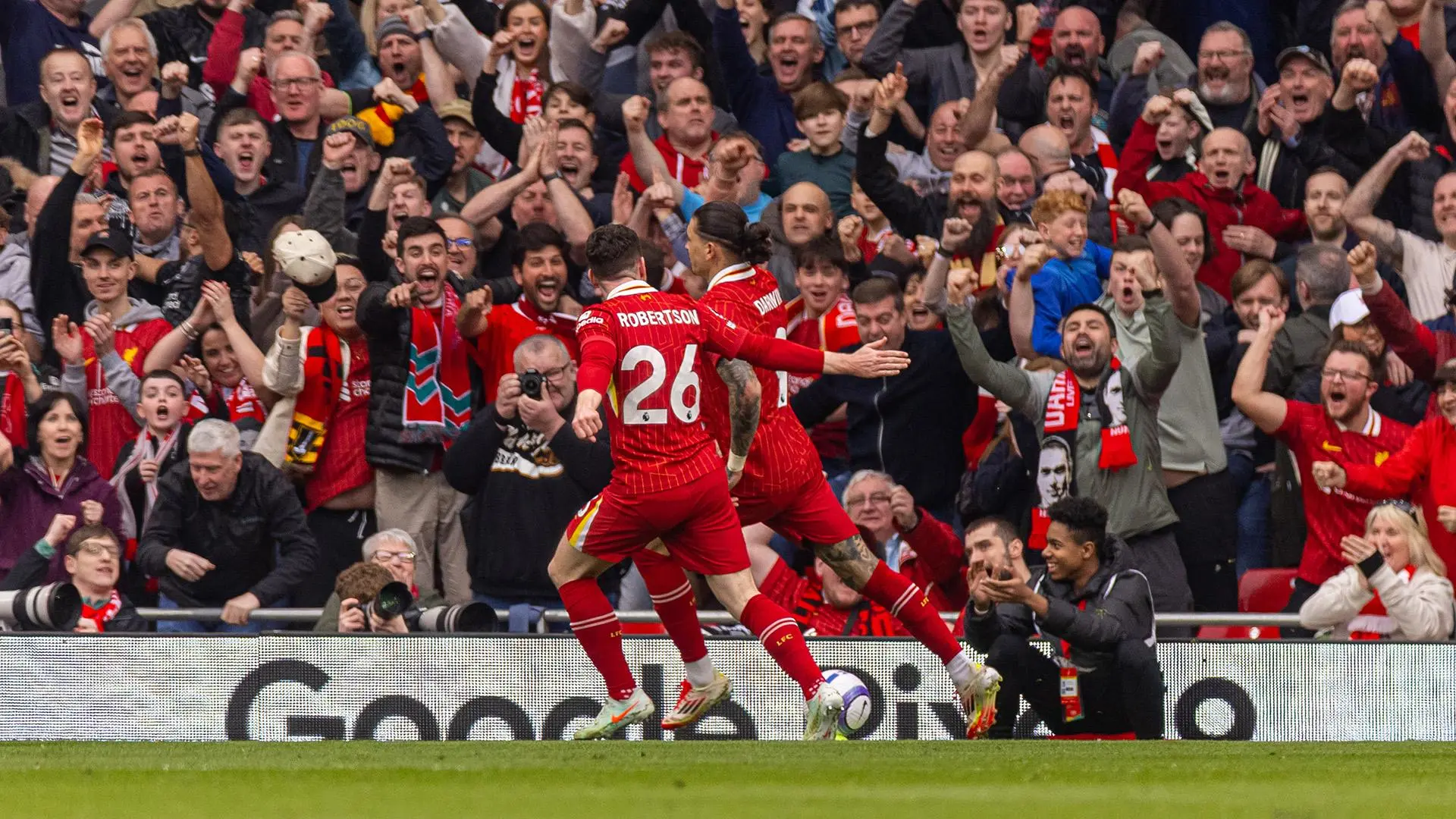 Liverpool match 90-year-old scoring record in English football