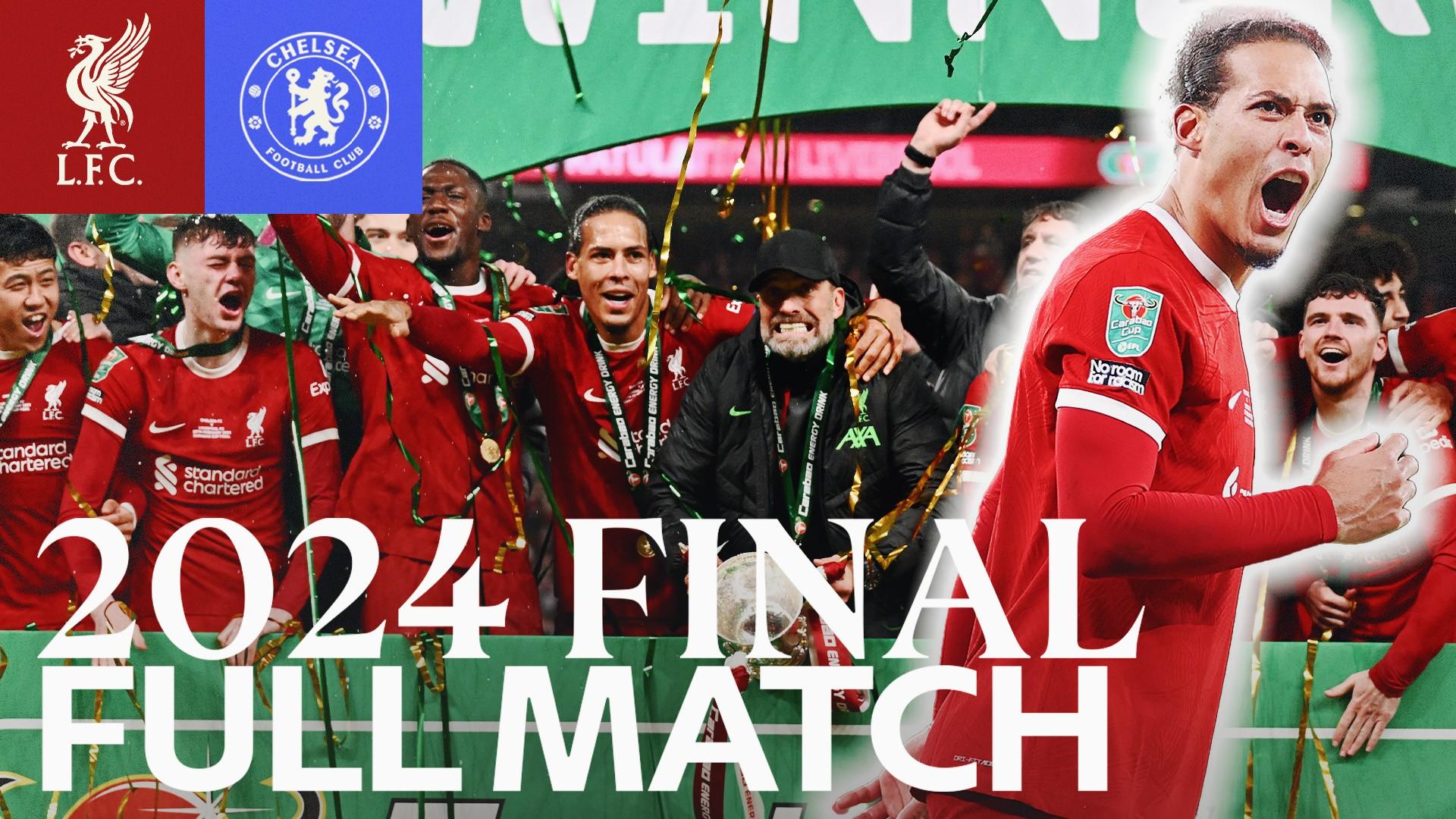 Full match replay: Watch back Liverpool's 2024 Carabao Cup final win