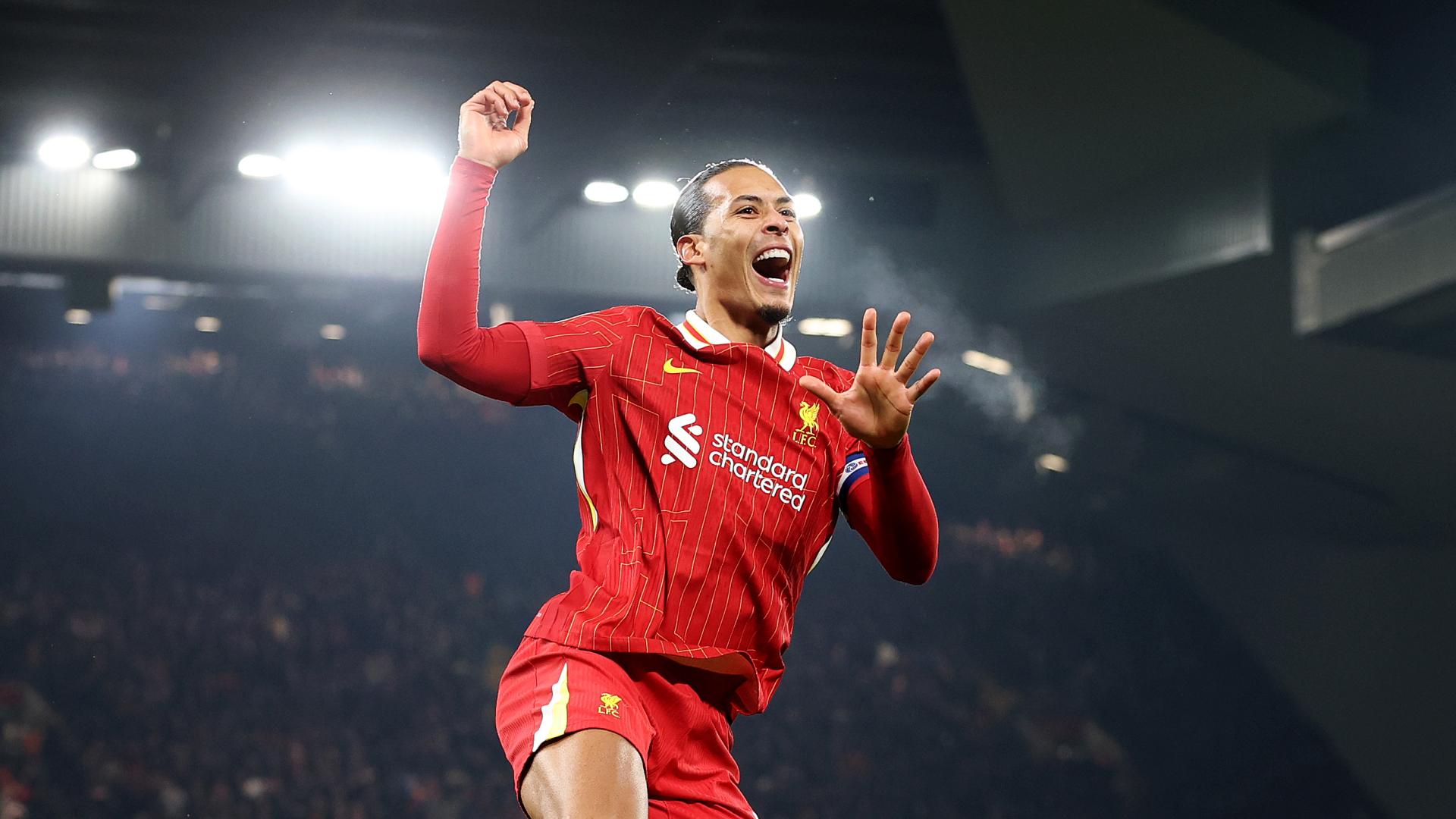 Virgil van Dijk on Liverpool's Wembley return, Gakpo form and more