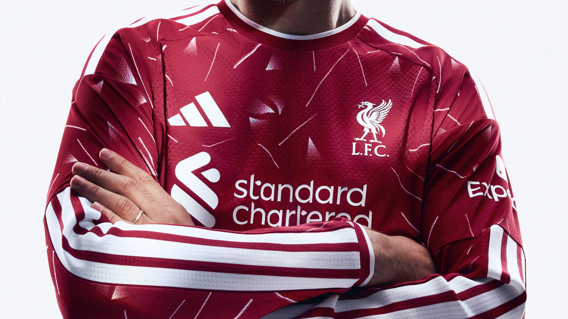 Available now: Get your 2026-27 Liverpool FC home kit