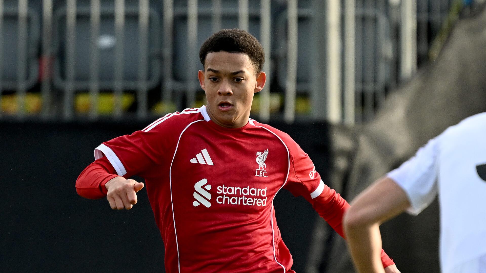 Confirmed Liverpool U21s line-up to face Crystal Palace