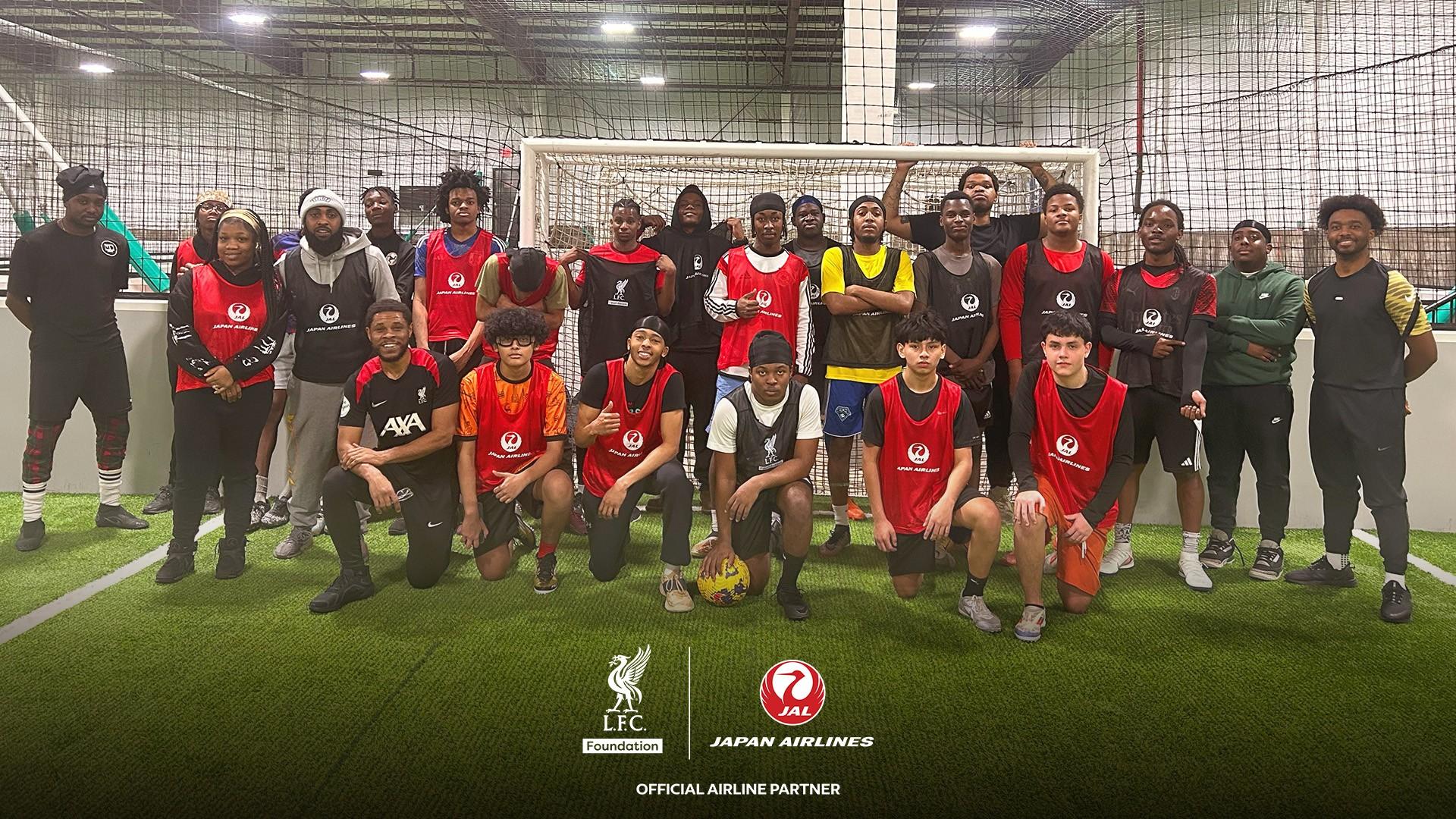 LFC Foundation launches Soccer Works USA supported by Japan Airlines