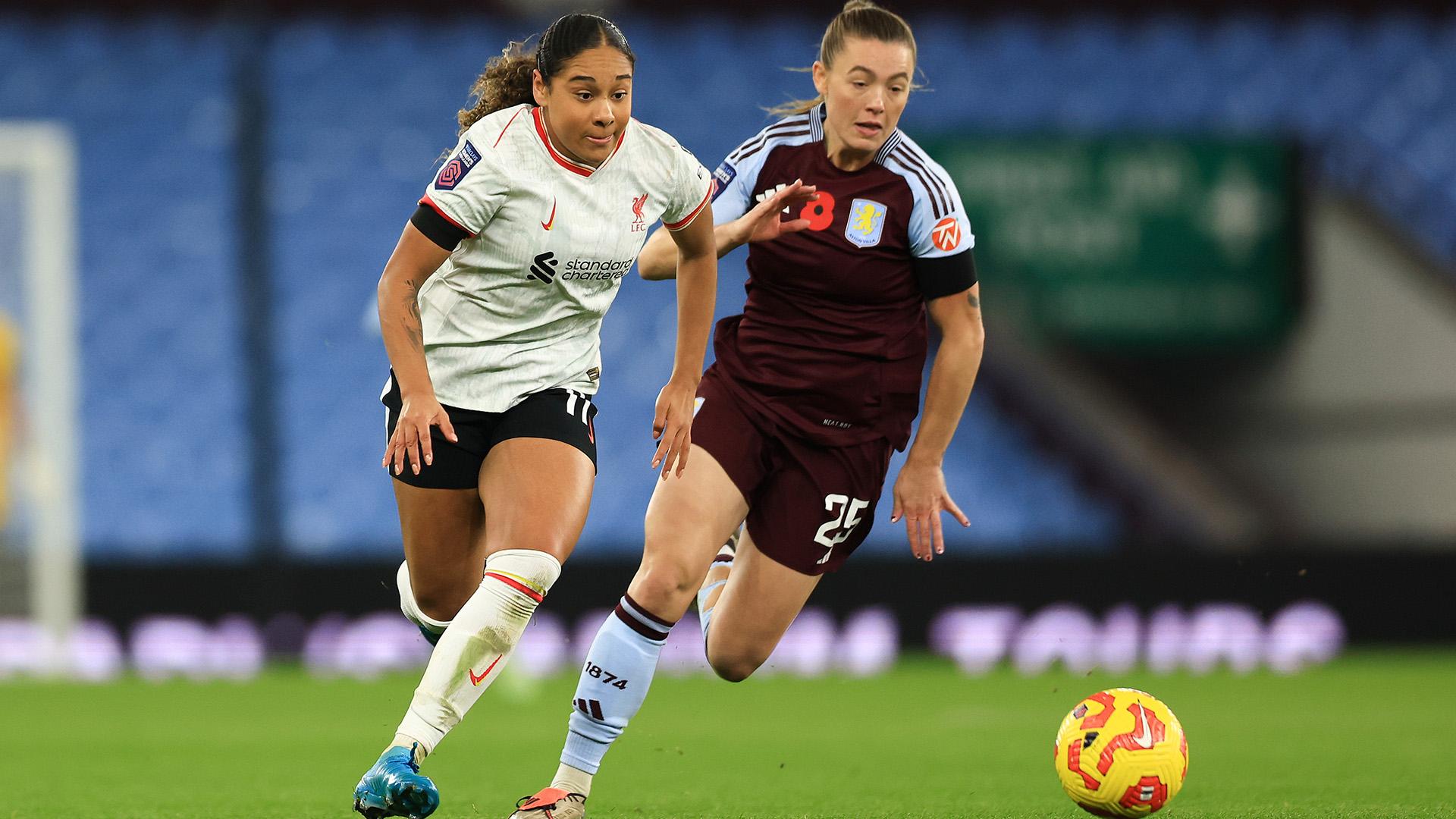 WSL stream: Watch Aston Villa 1-2 Liverpool in full