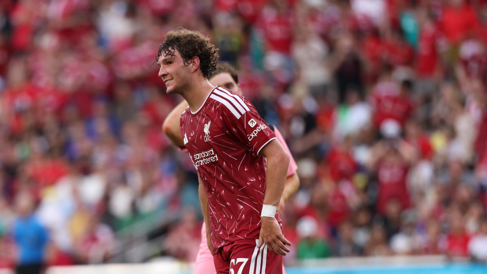 Lewis Koumas: Happy to score - I try to take my chances and catch the eye