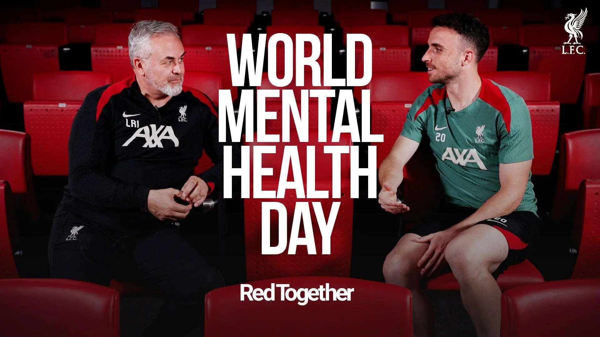 Watch: Diogo Jota discusses dealing with pressure and stress on World Mental Health Day