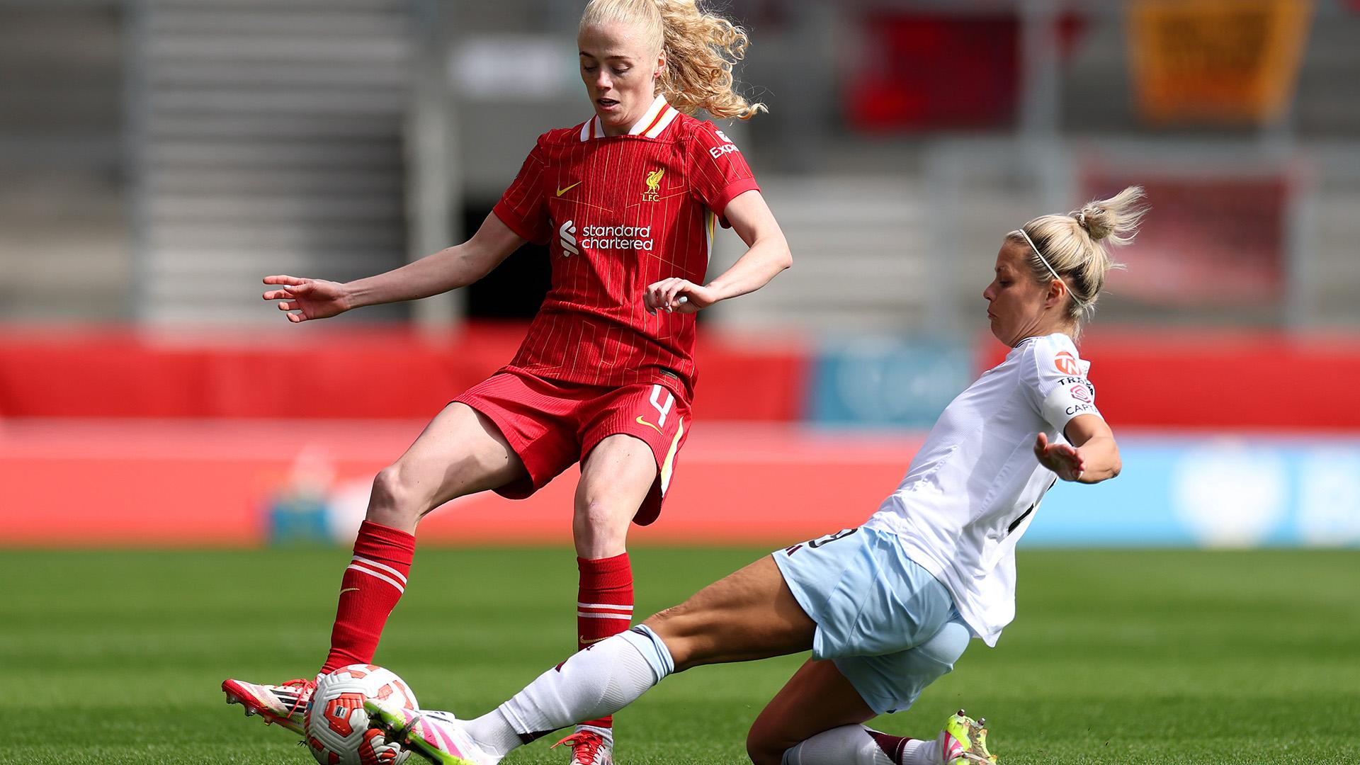 Watch in full: Liverpool 1-2 Aston Villa in WSL