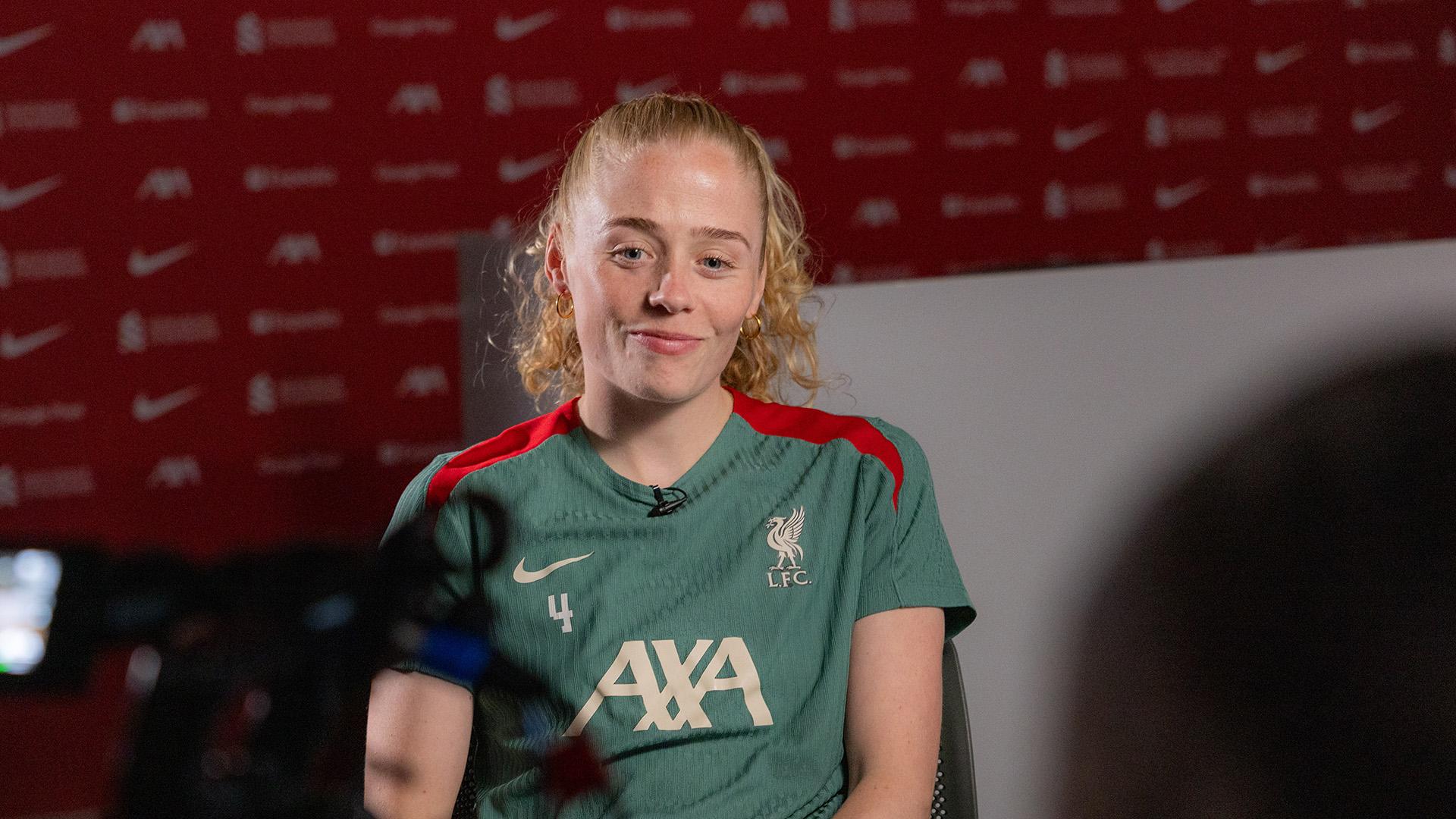 Why signing a new contract with LFC Women was an 'easy decision' for Grace Fisk