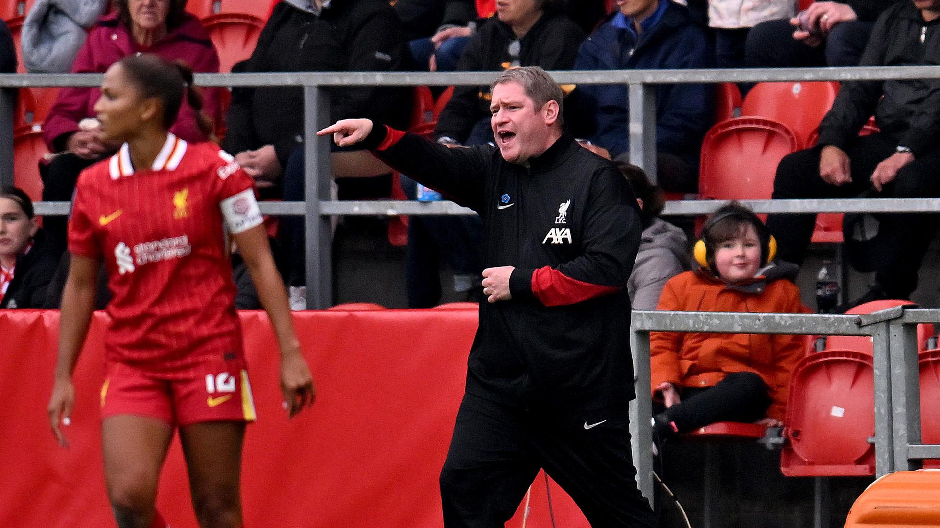 'We have to learn from it' - Matt Beard's verdict on Liverpool 1-1 Leicester