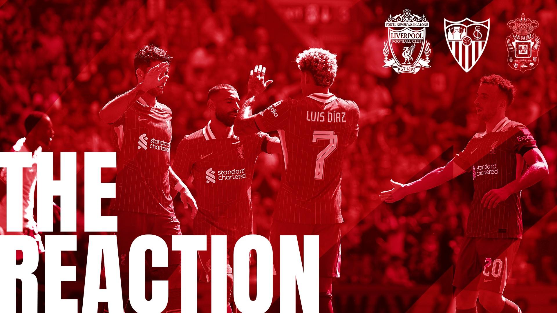 Listen now: 'The Reaction' from Anfield as Reds complete pre-season against Sevilla and Las Palmas