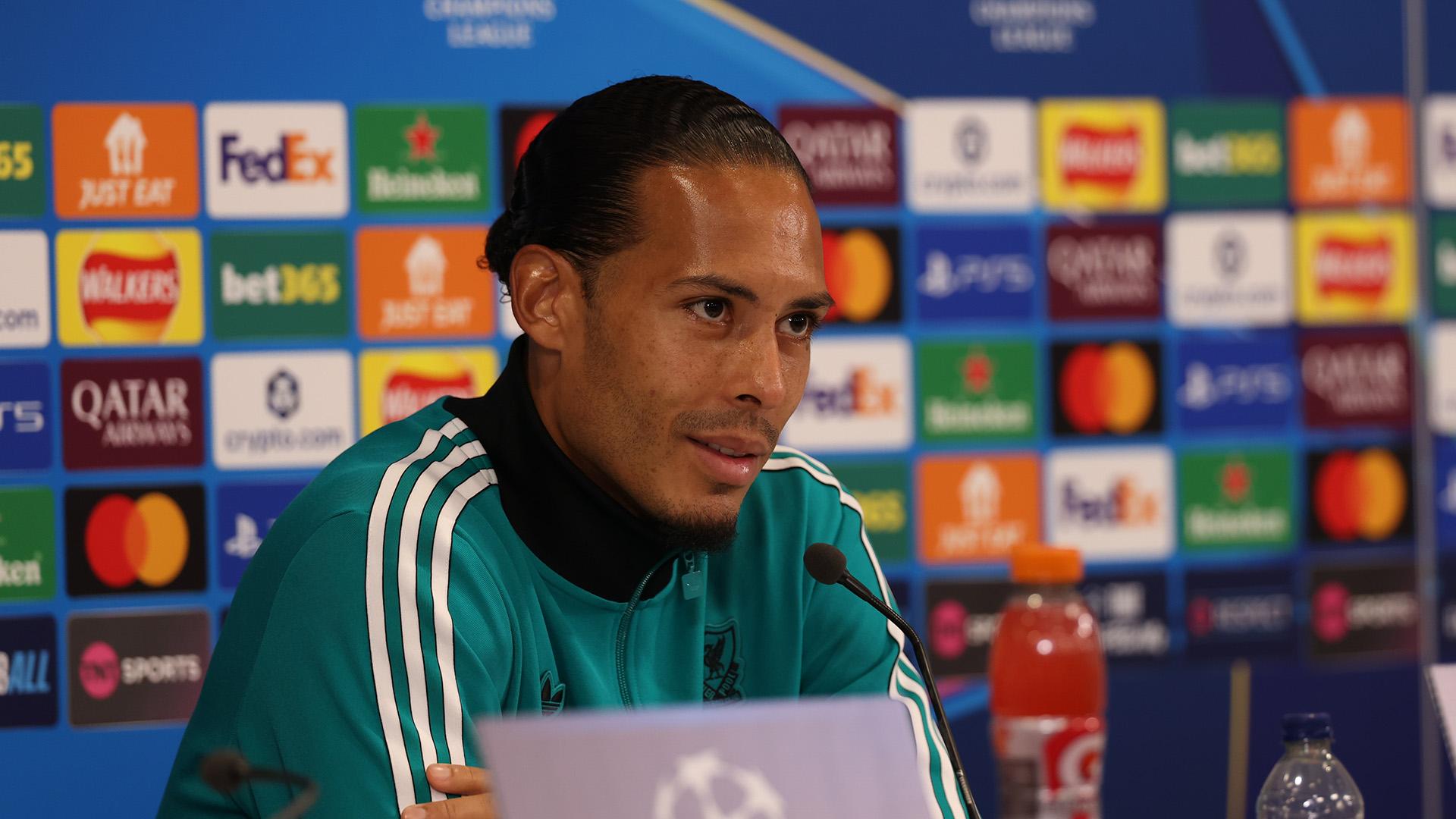 Virgil van Dijk on Liverpool v Atletico, Champions League ambitions, Alexander Isak and more