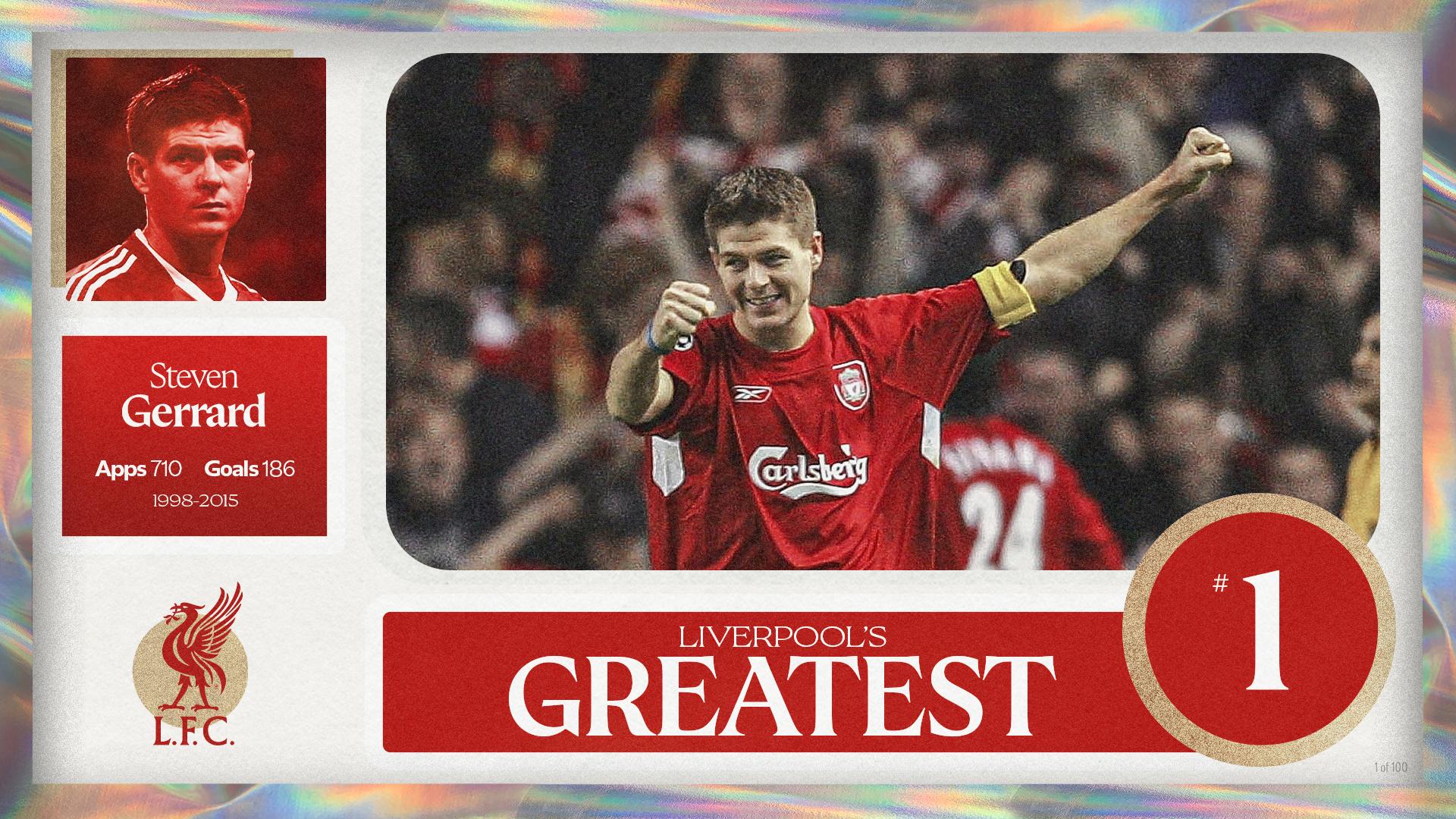 Liverpool's Greatest - No.1: Steven Gerrard