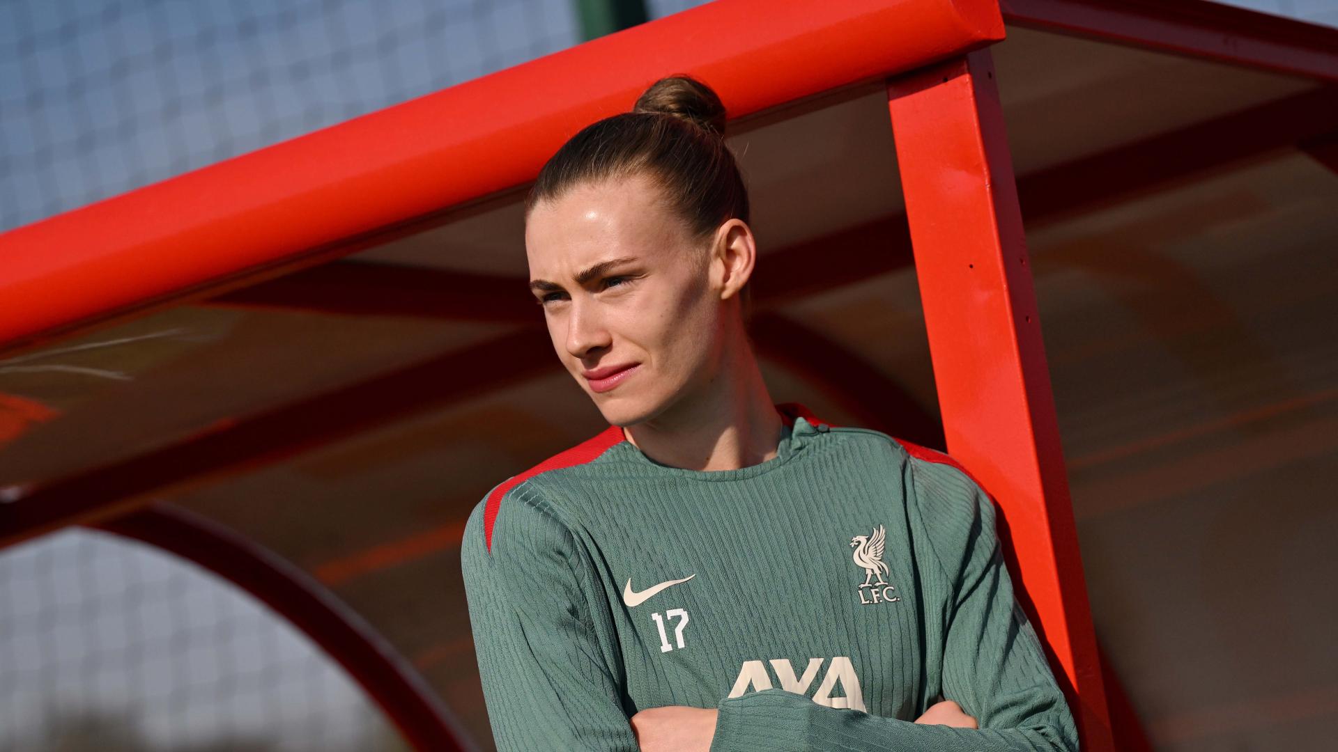 In photos: Jenna Clark commits future to Liverpool FC Women