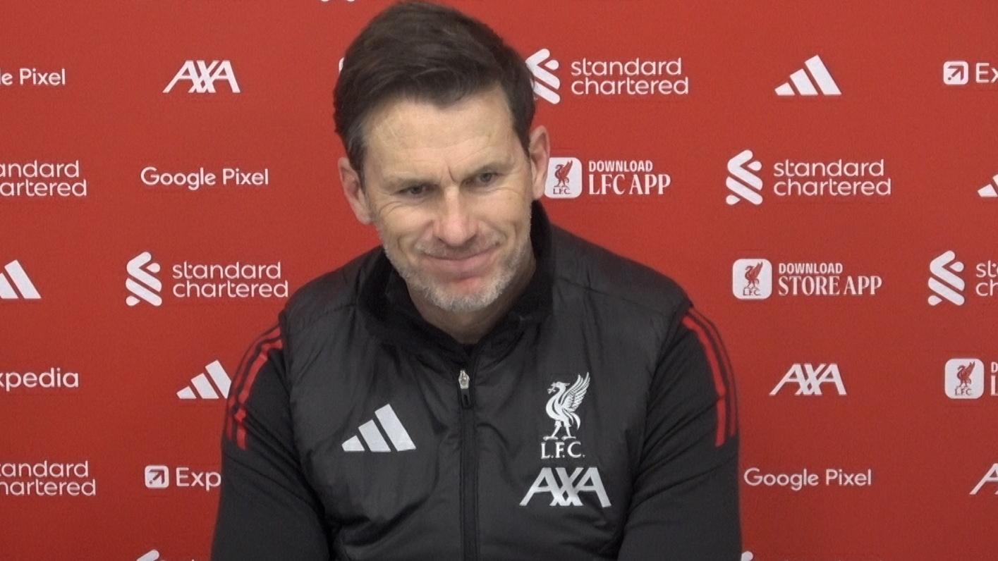 Watch Gareth Taylor's pre-London Bees v Liverpool press conference