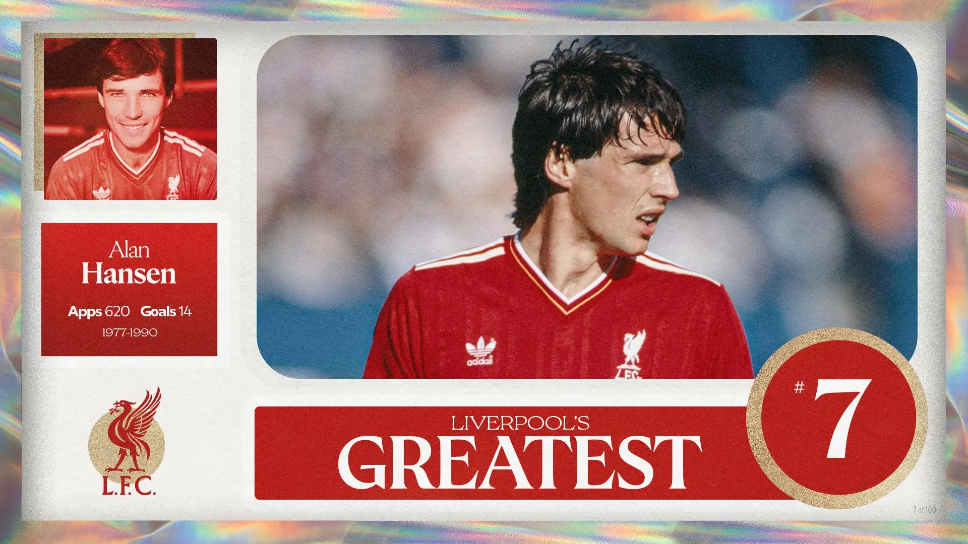 Liverpool's Greatest - No.7: Alan Hansen
