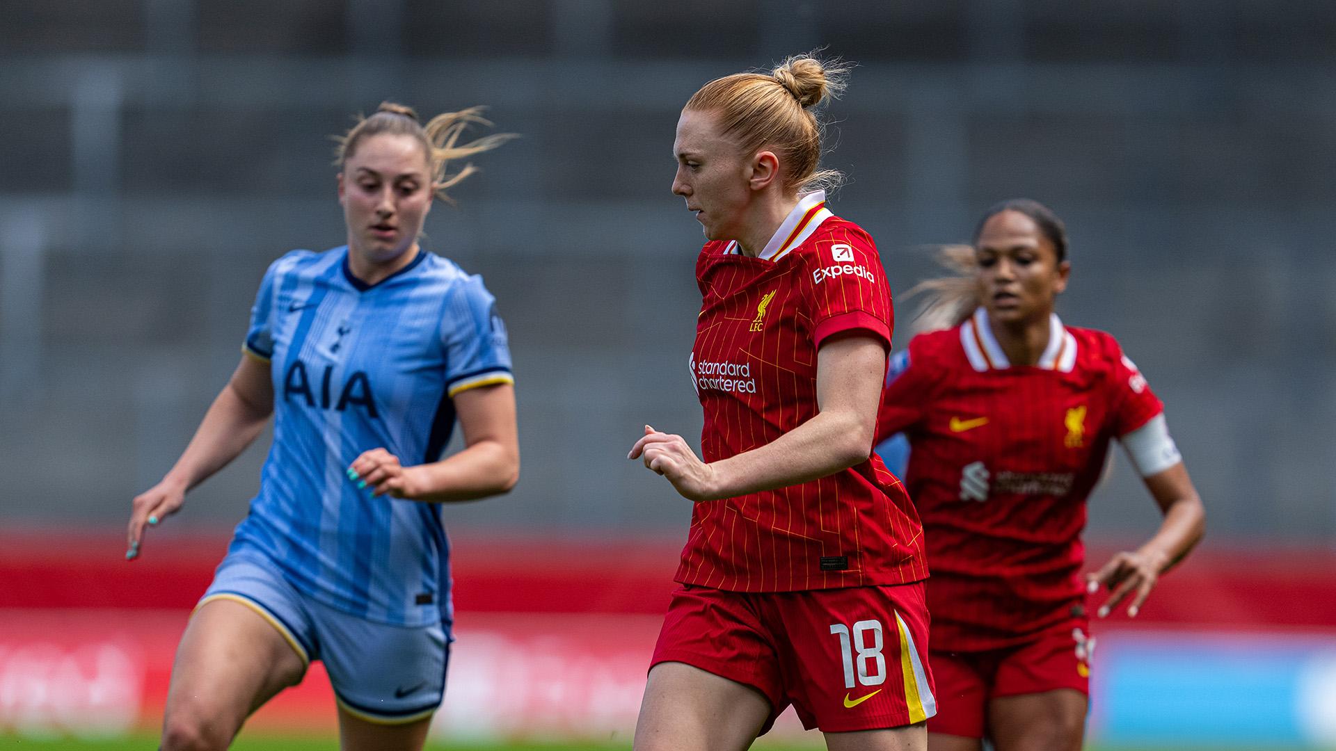 Watch WSL highlights: Liverpool 2-2 Tottenham Hotspur