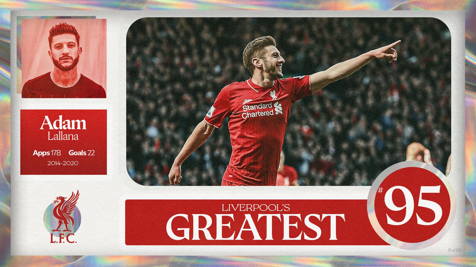 Liverpool's Greatest - No.95: Adam Lallana