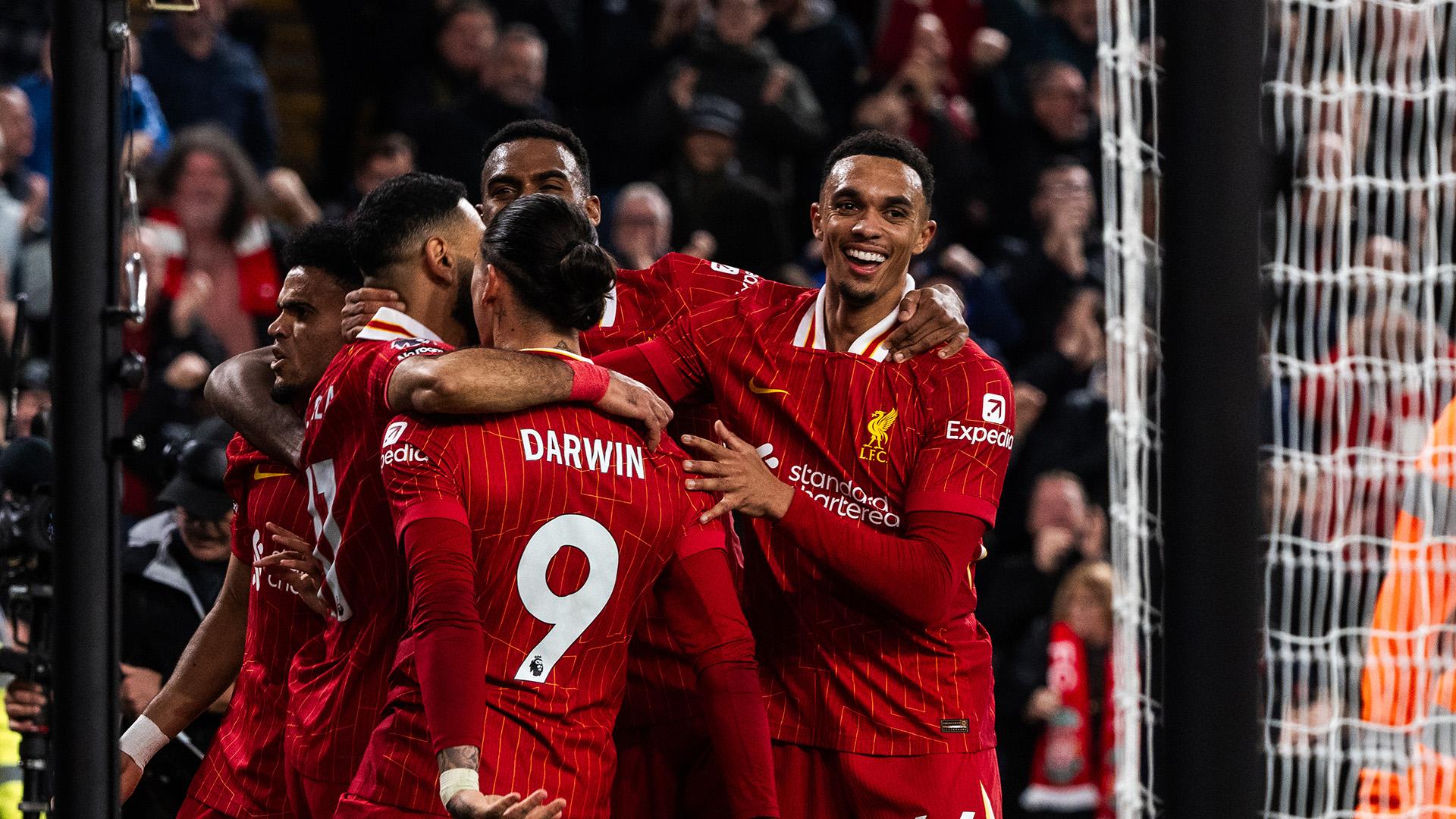 Who was Liverpool's Player of the Match against Brighton?