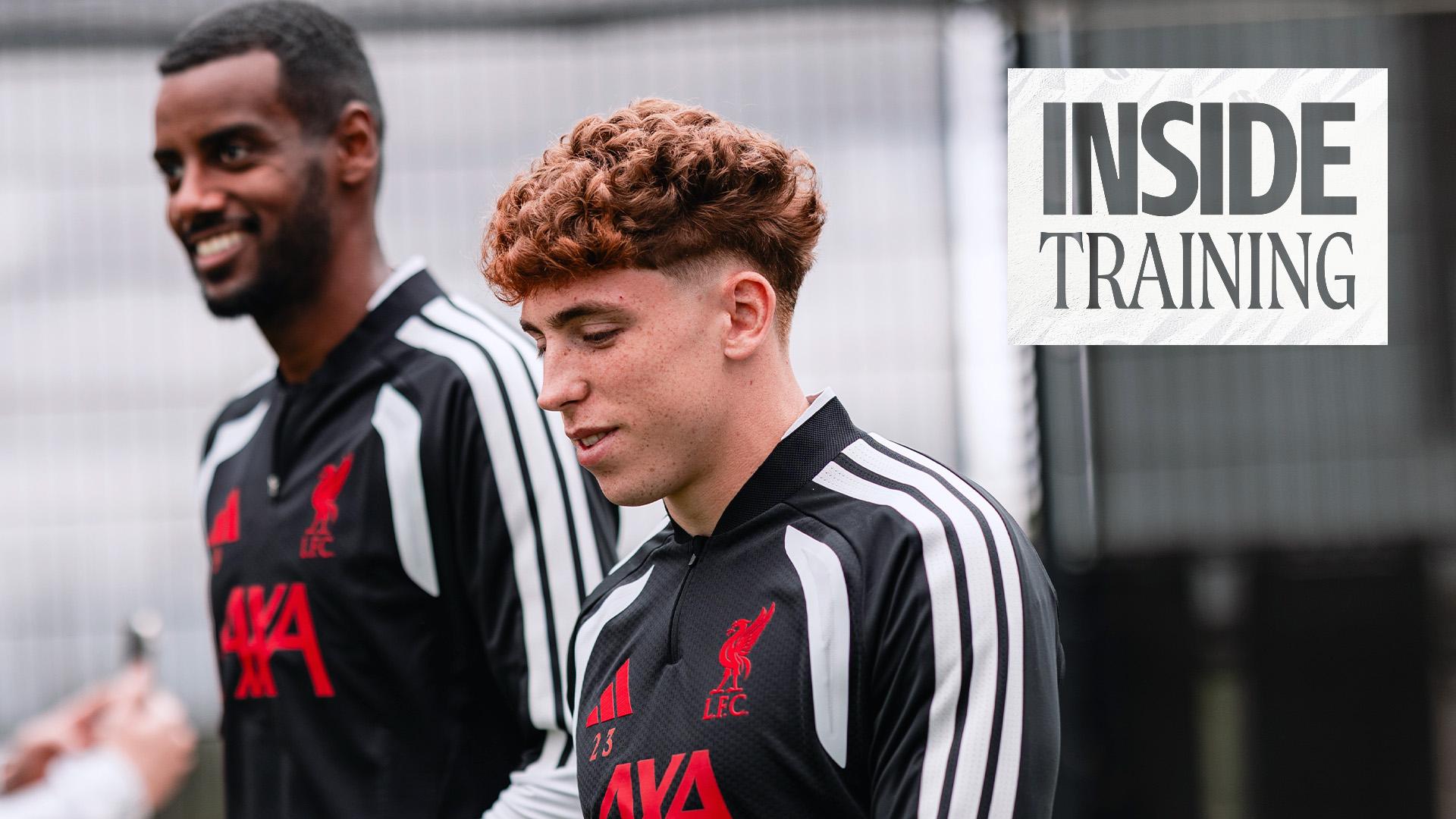 Free video: Inside Training - Victor Munoz's first session as a Red
