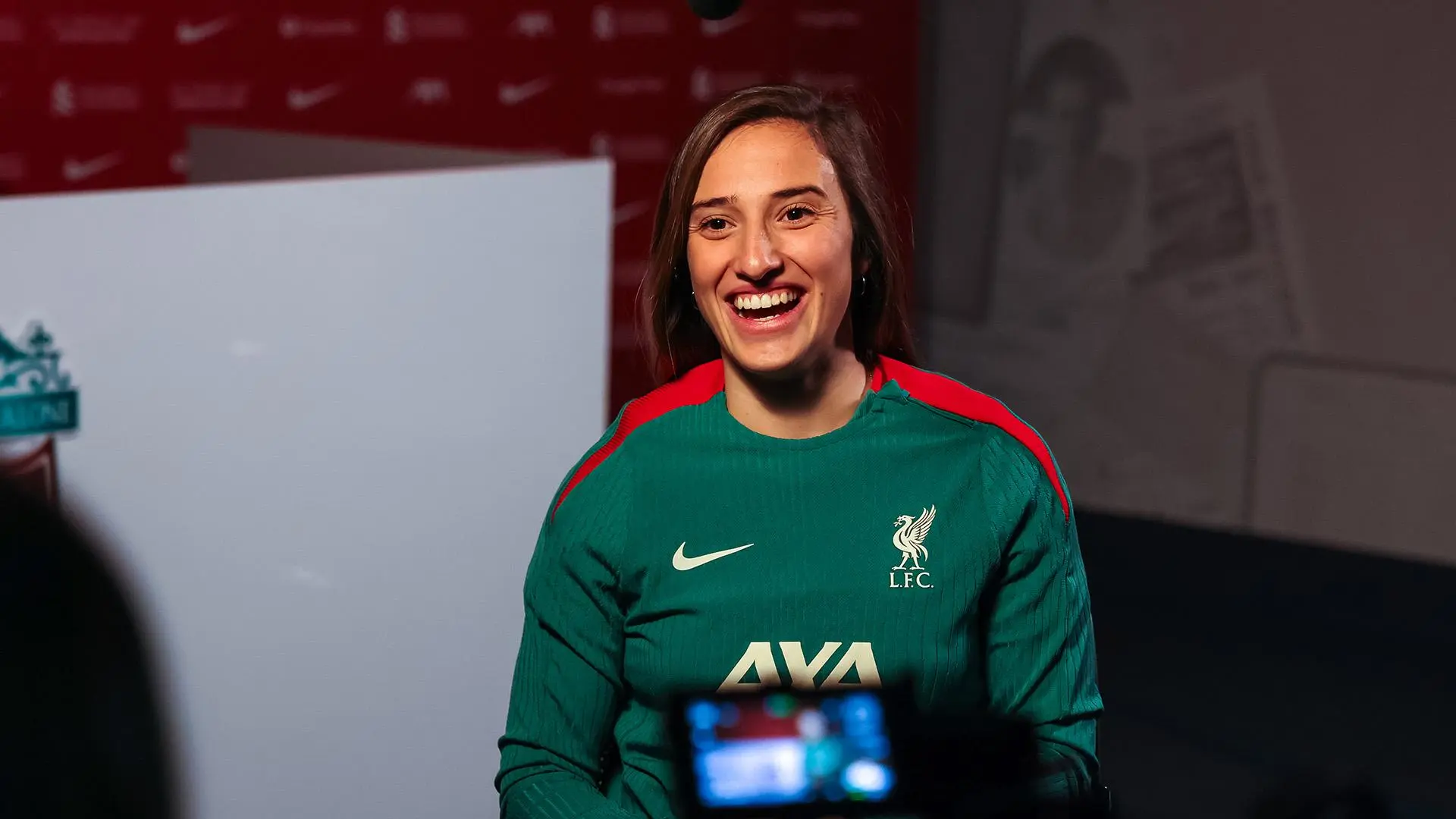 'It's a pleasure to be here' - Alejandra Bernabe's first interview after Liverpool loan move