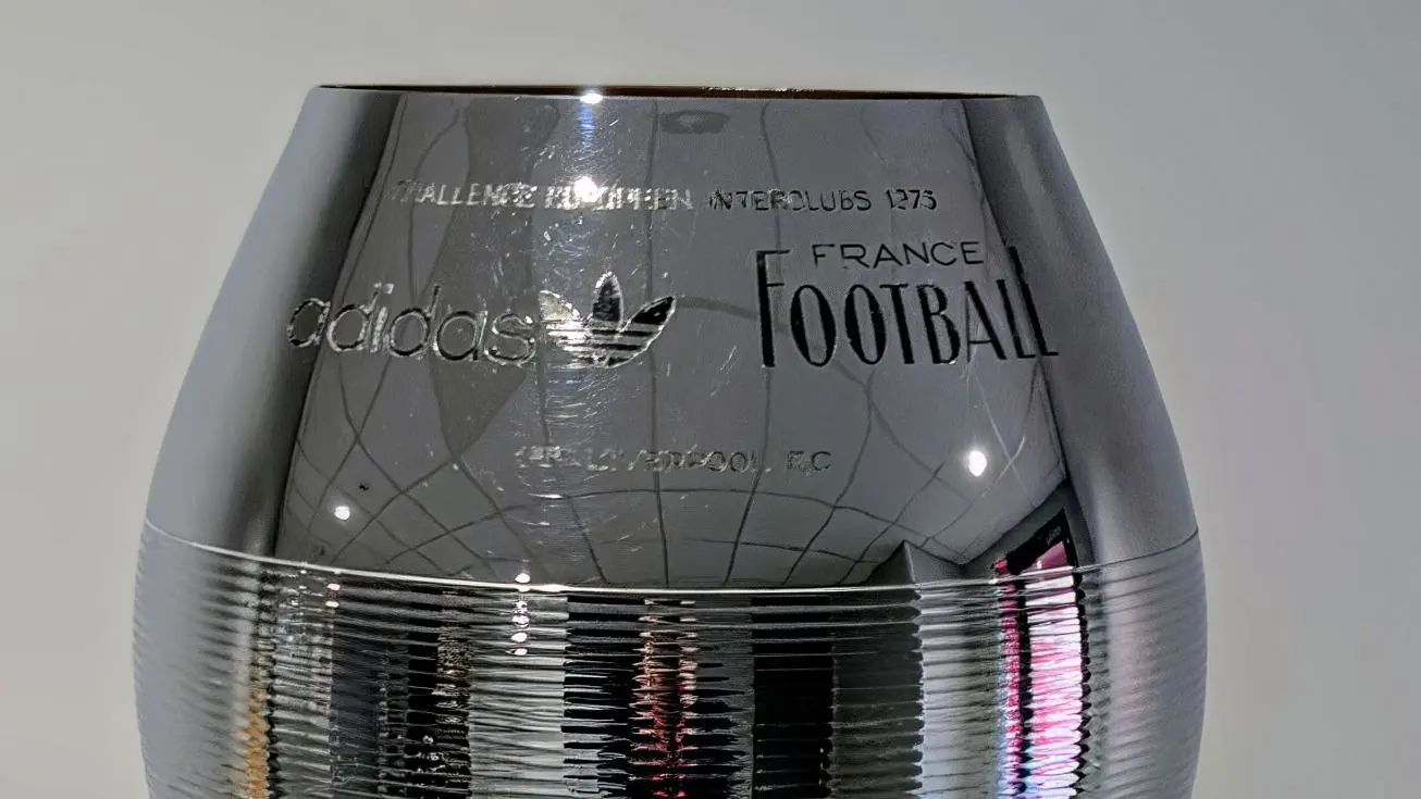 The trophy that first crowned Liverpool as Europe's best in 1976