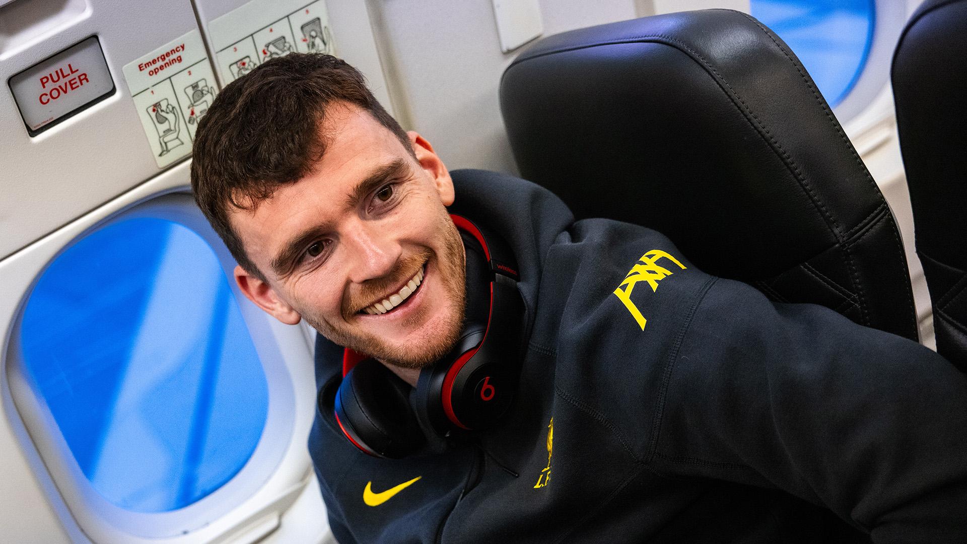 Departure photos: Liverpool set off for Champions League meeting with PSV