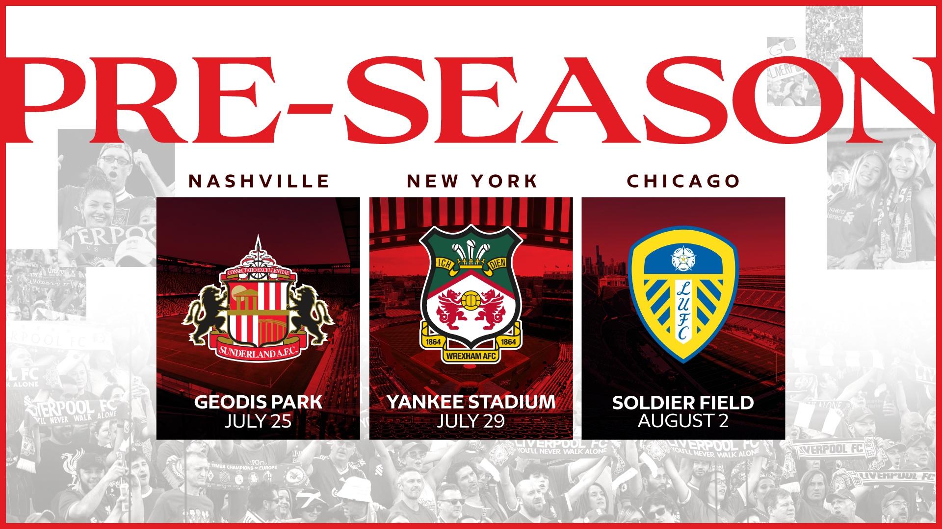 General sale: Book tickets for Liverpool's pre-season games in the USA