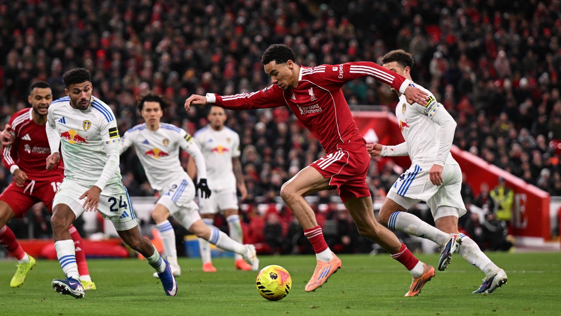 Liverpool 0-0 Leeds: Watch extended highlights and full match