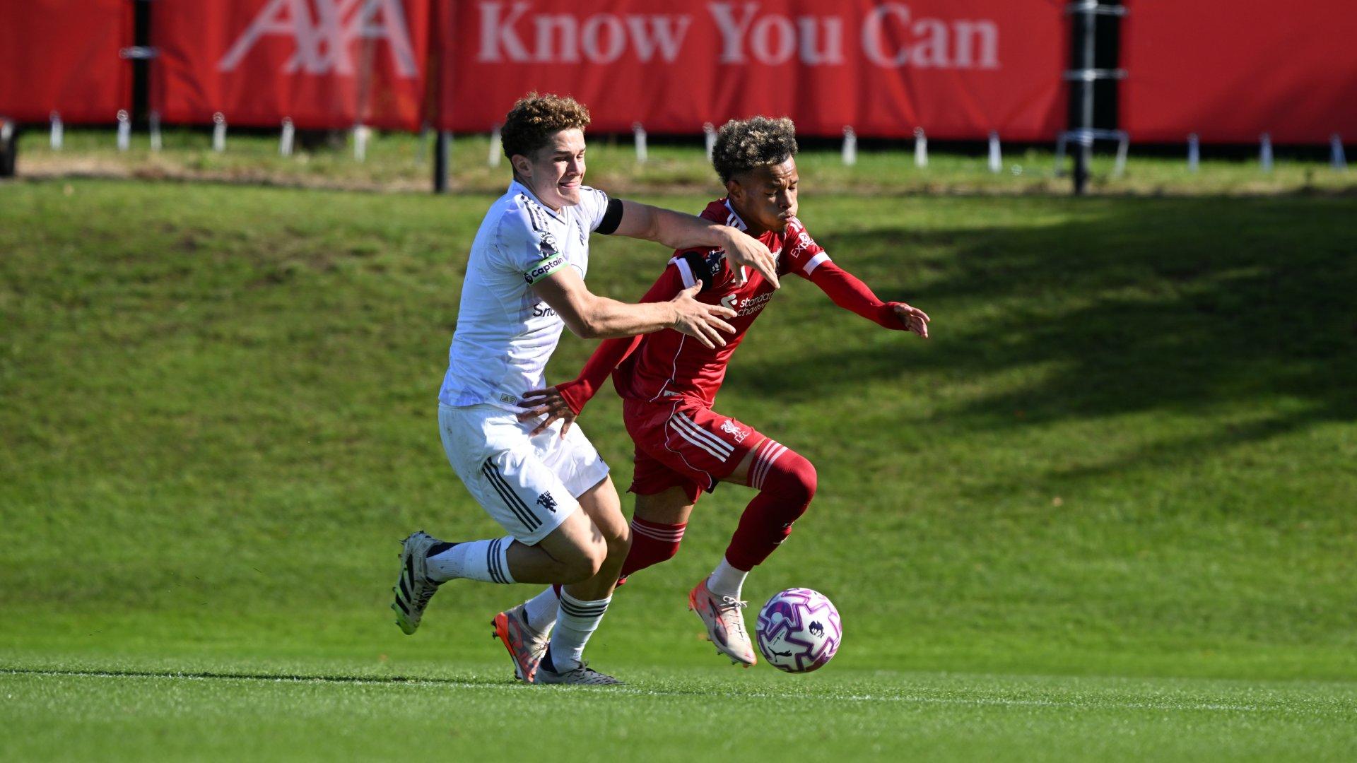 U21s match report: Liverpool 1-2 Manchester United