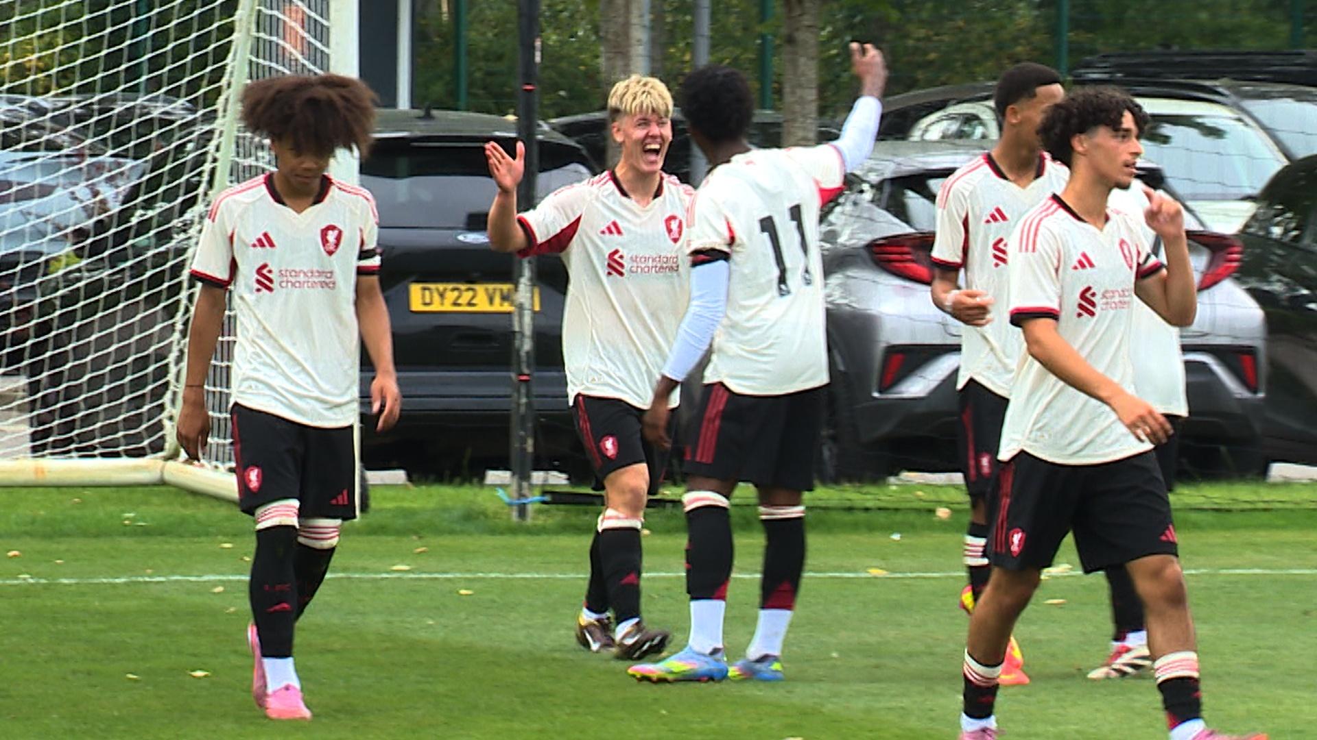 U18s highlights: Stoke City 1-5 Liverpool