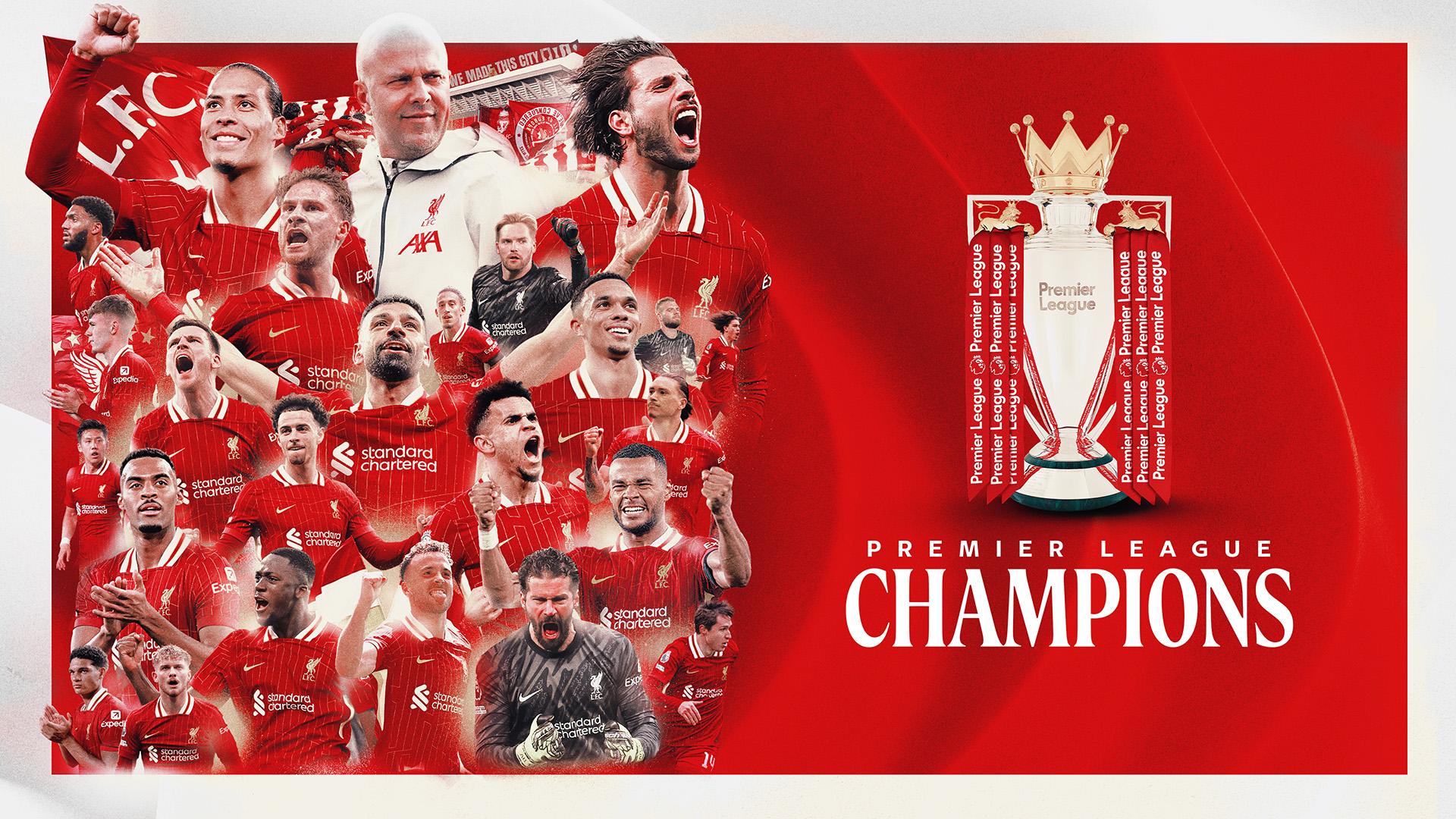 Official: Liverpool are the 2024-25 Premier League champions